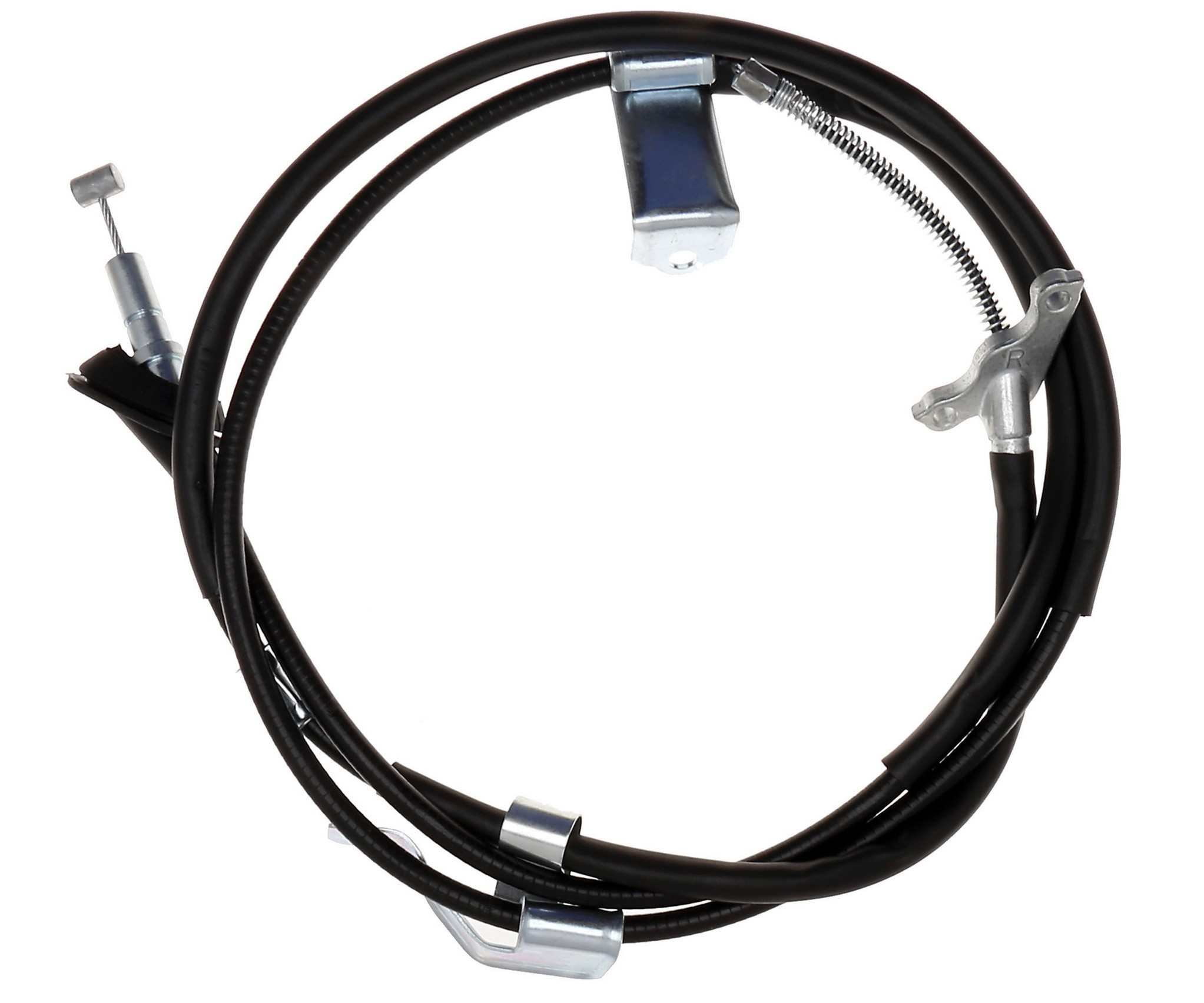 Raybestos Brakes Parking Brake Cable  top view frsport BC97002