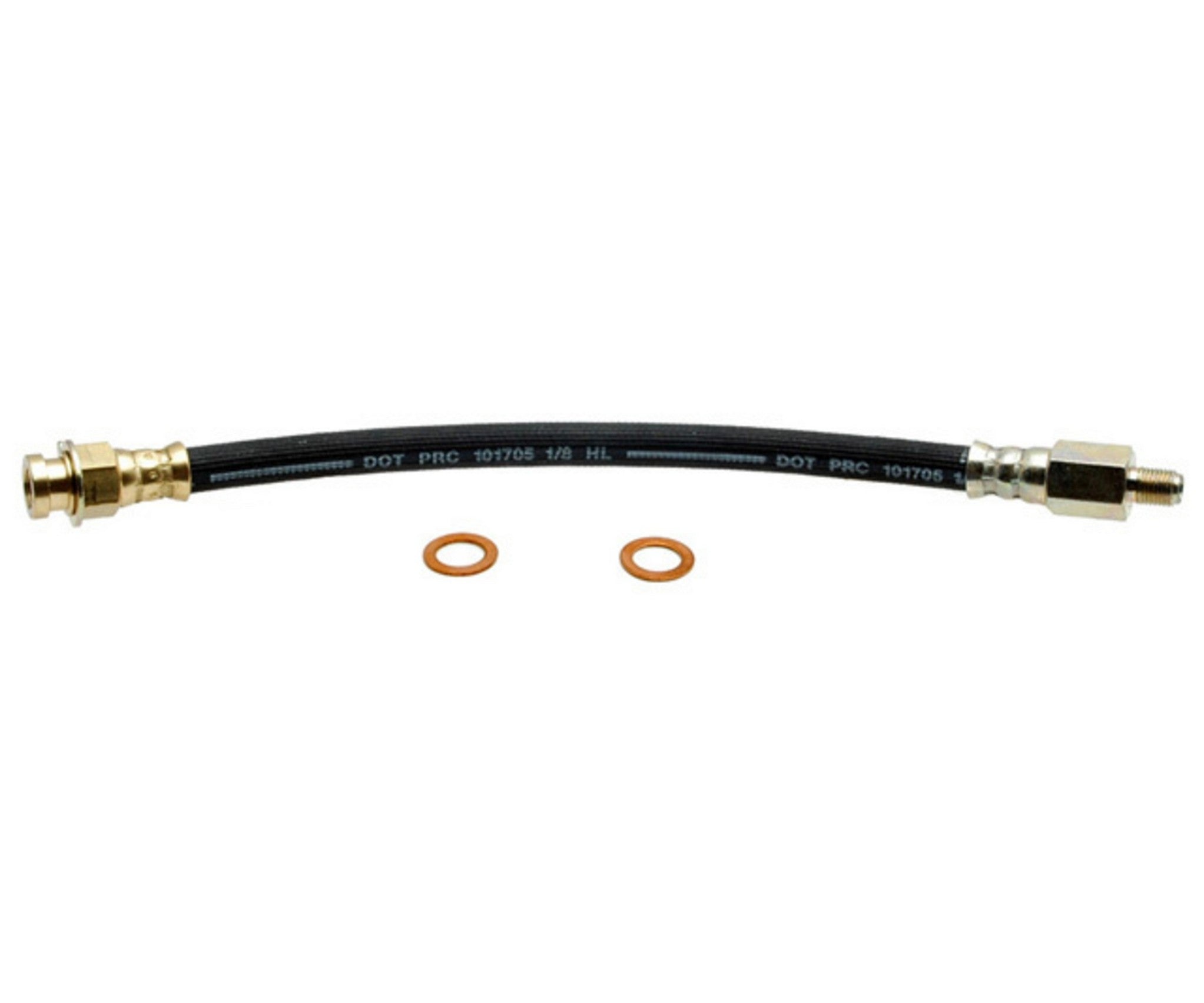 Raybestos Brakes Brake Hydraulic Hose  top view frsport BH25160