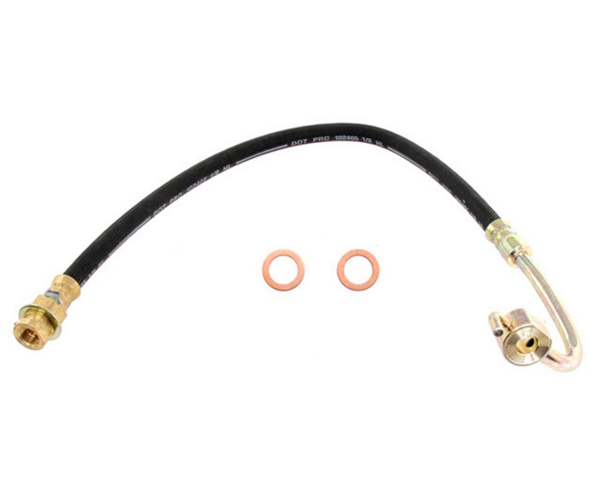 Raybestos Brakes Brake Hydraulic Hose  top view frsport BH36819