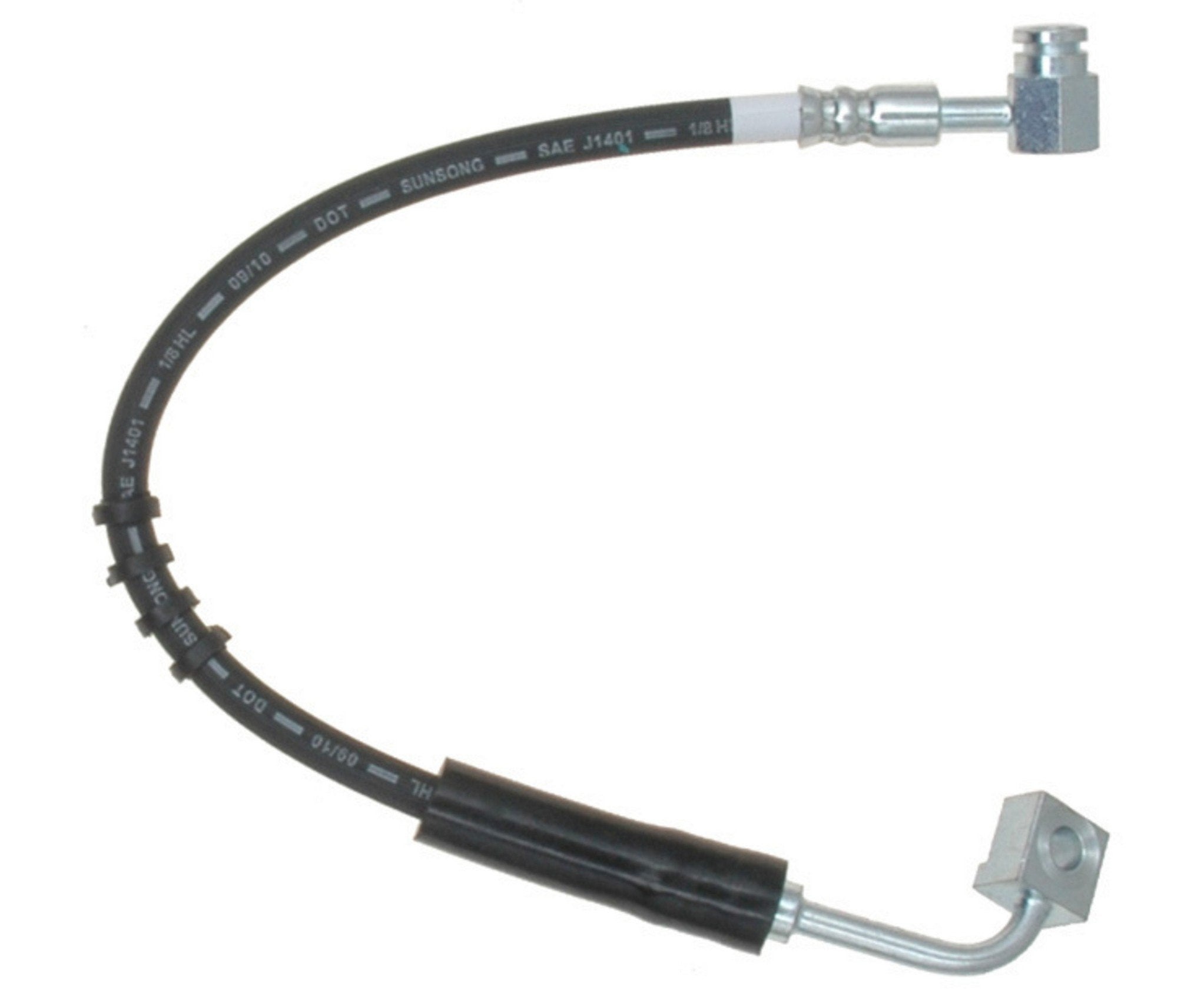 Raybestos Brakes Brake Hydraulic Hose  top view frsport BH380355