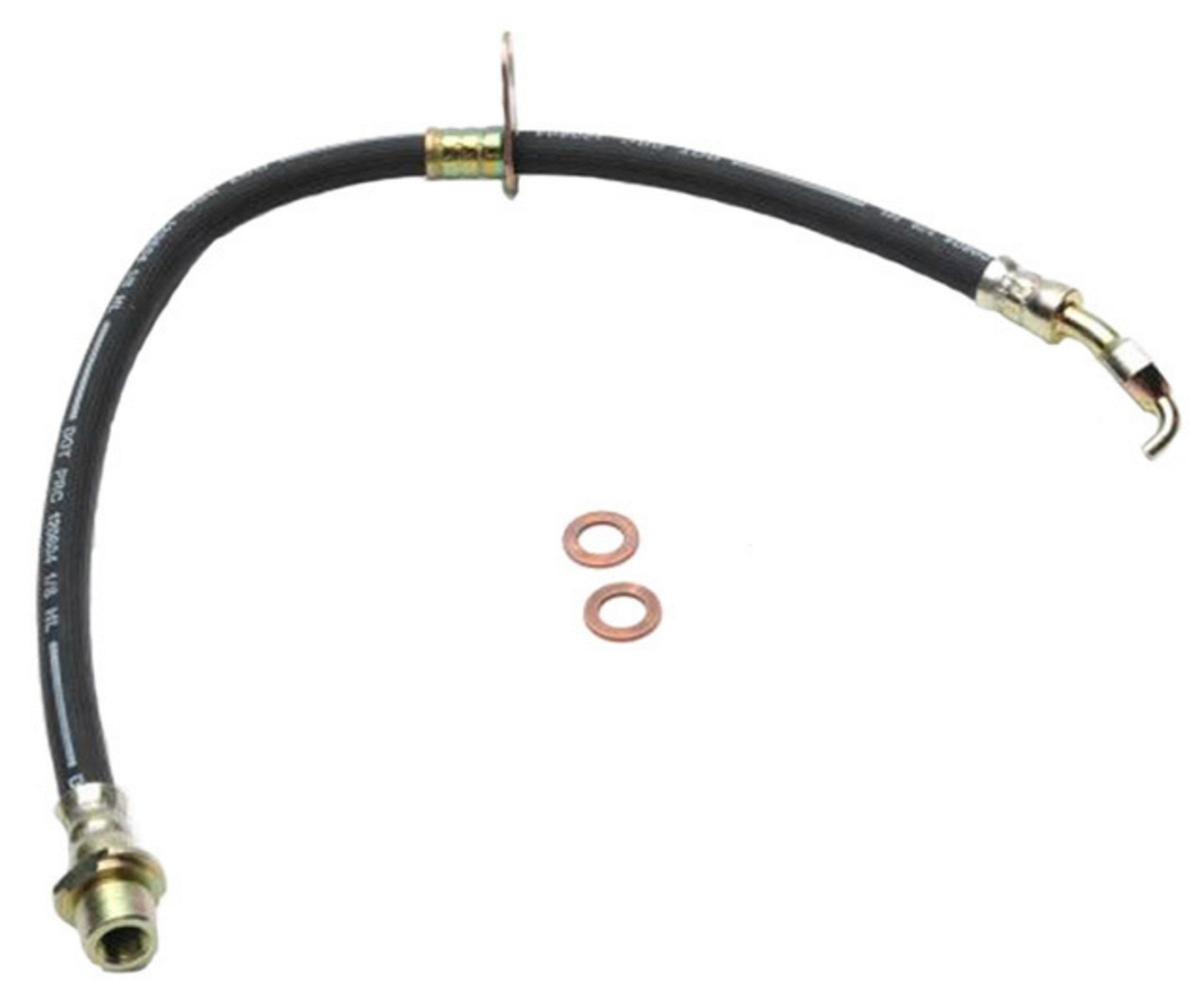 Raybestos Brakes Brake Hydraulic Hose  top view frsport BH380432