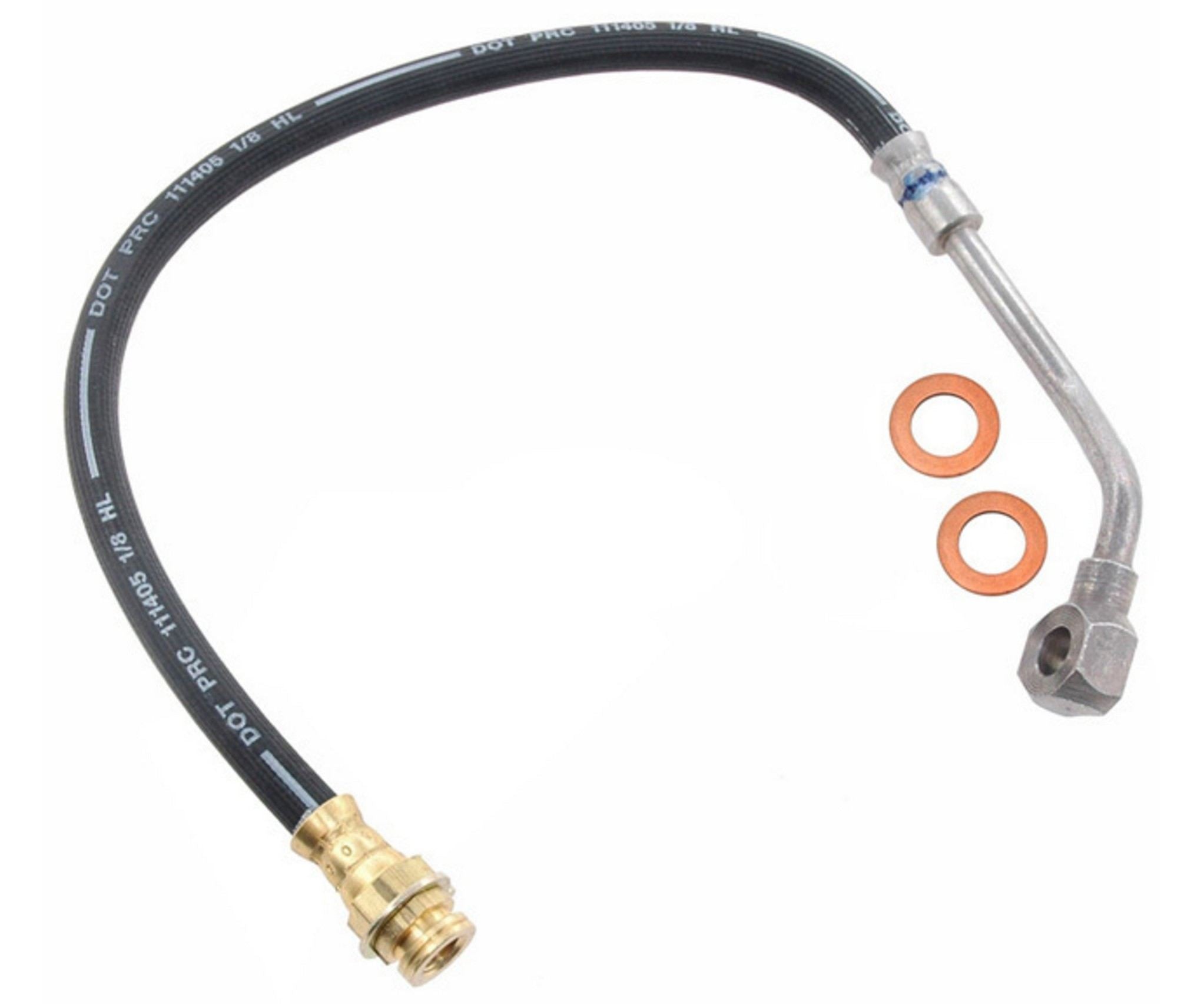 Raybestos Brakes Brake Hydraulic Hose  top view frsport BH38060