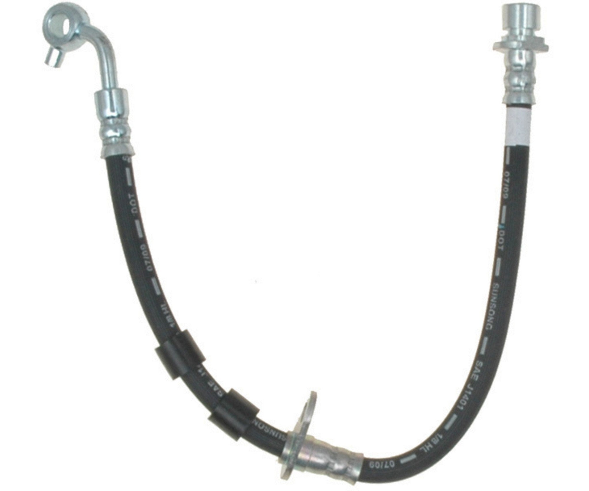 Raybestos Brakes Brake Hydraulic Hose  top view frsport BH380758