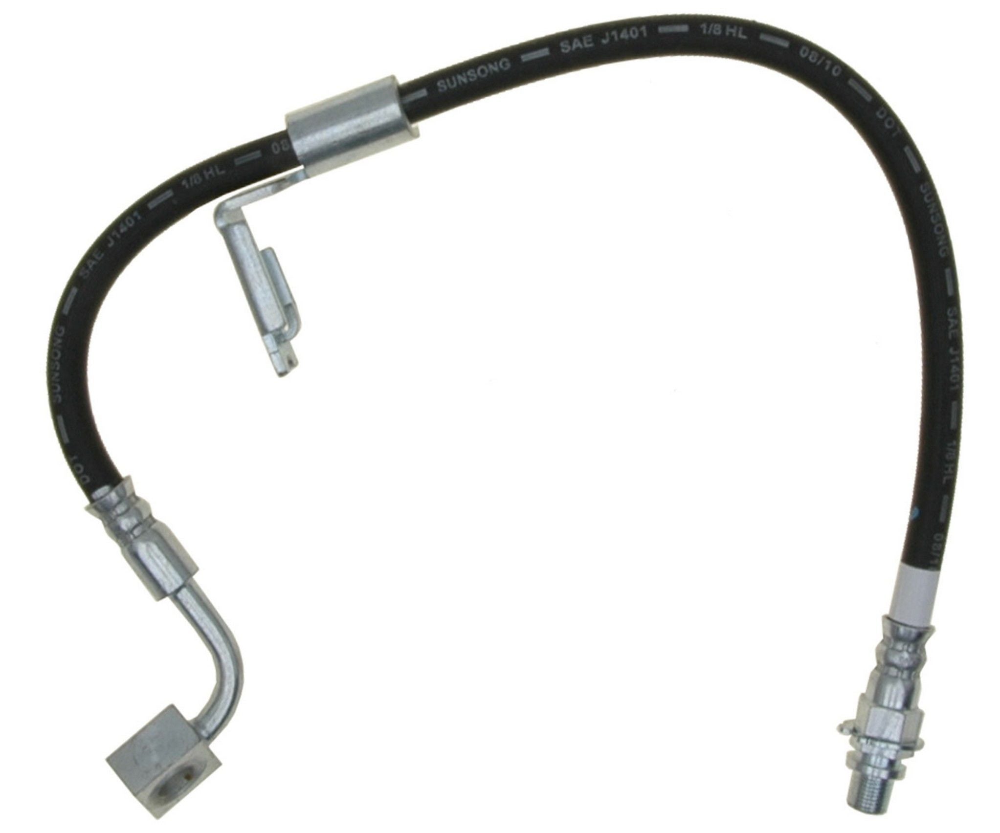 Raybestos Brakes Brake Hydraulic Hose  top view frsport BH380977