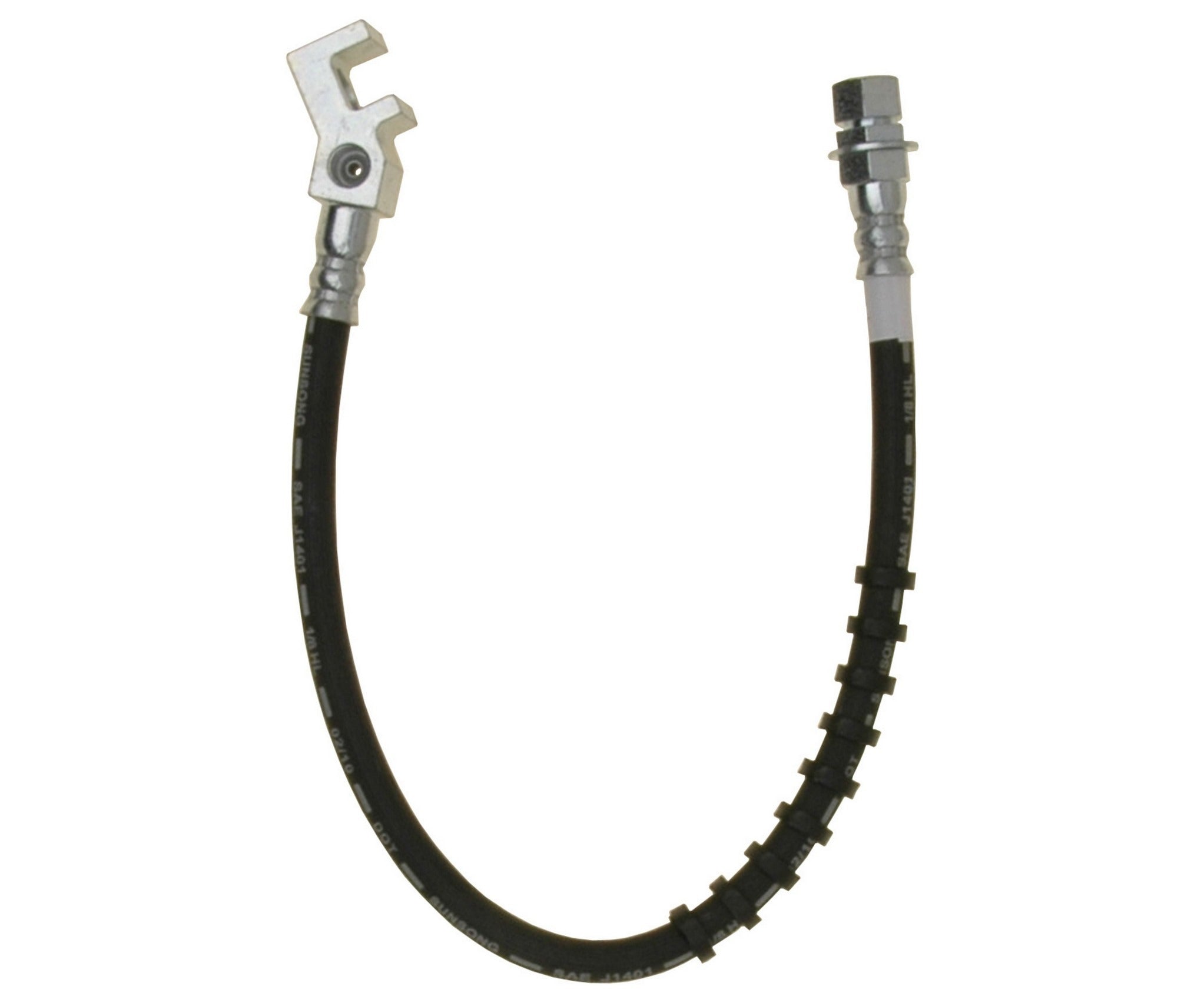 Raybestos Brakes Brake Hydraulic Hose  top view frsport BH381166