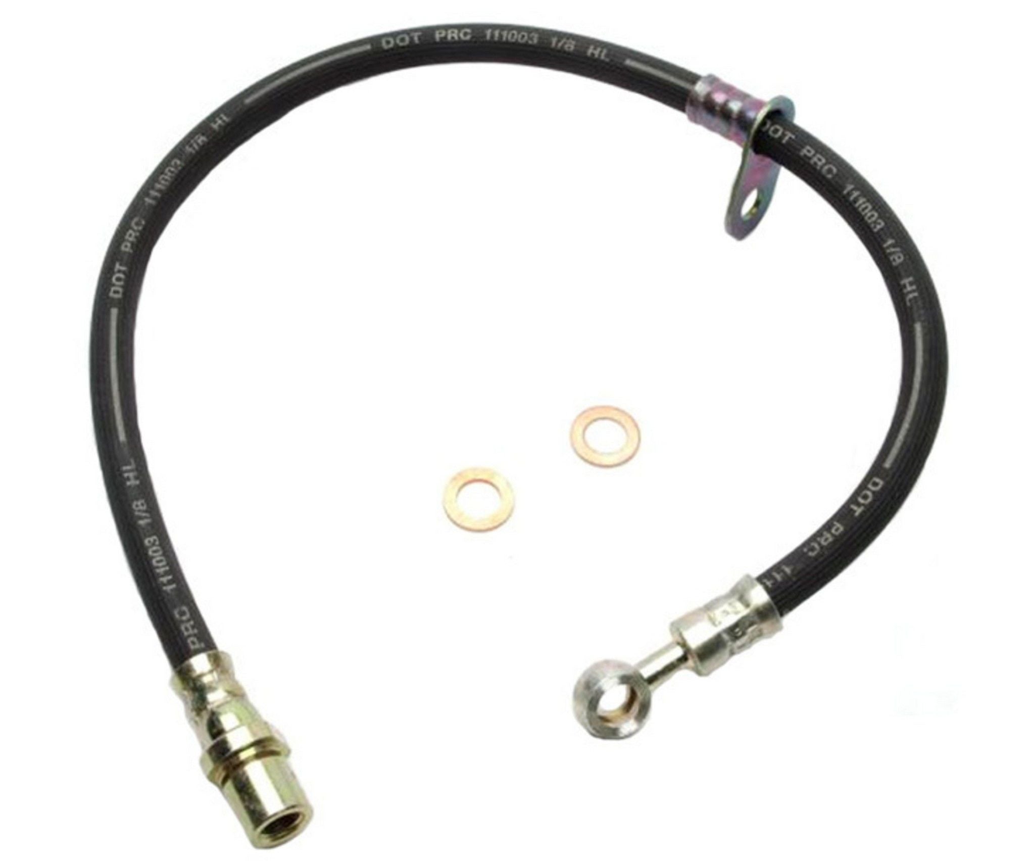 Raybestos Brakes Brake Hydraulic Hose  top view frsport BH381350