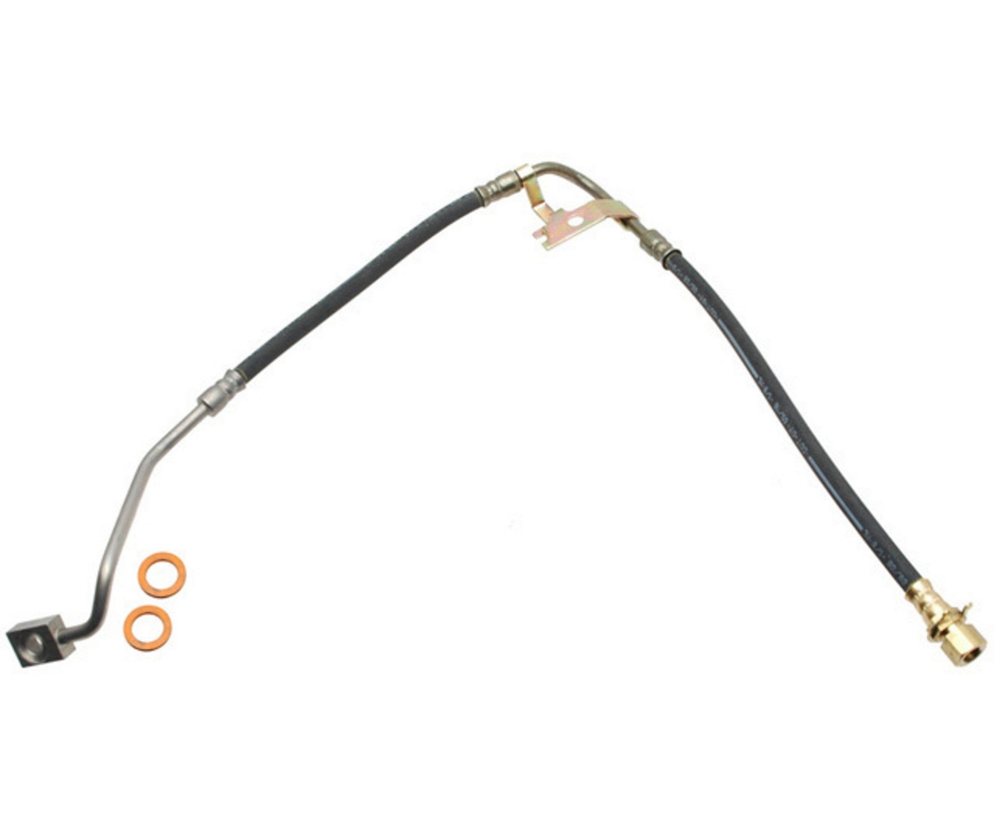 Raybestos Brakes Brake Hydraulic Hose  top view frsport BH381363