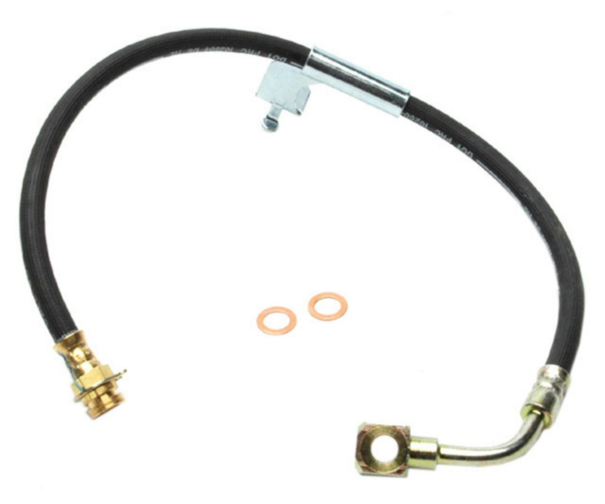 Raybestos Brakes Brake Hydraulic Hose  top view frsport BH38182