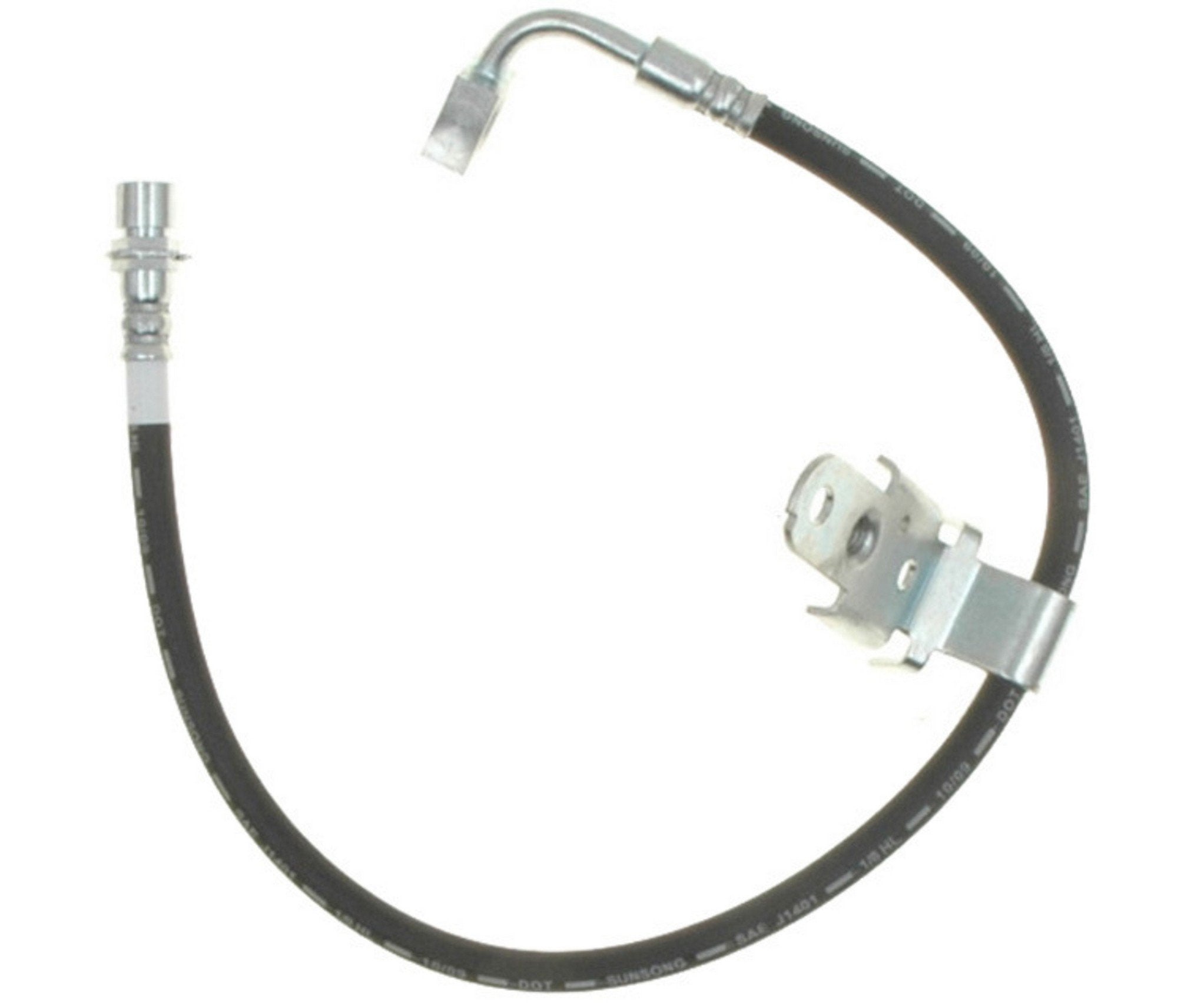 Raybestos Brakes Brake Hydraulic Hose  top view frsport BH382375