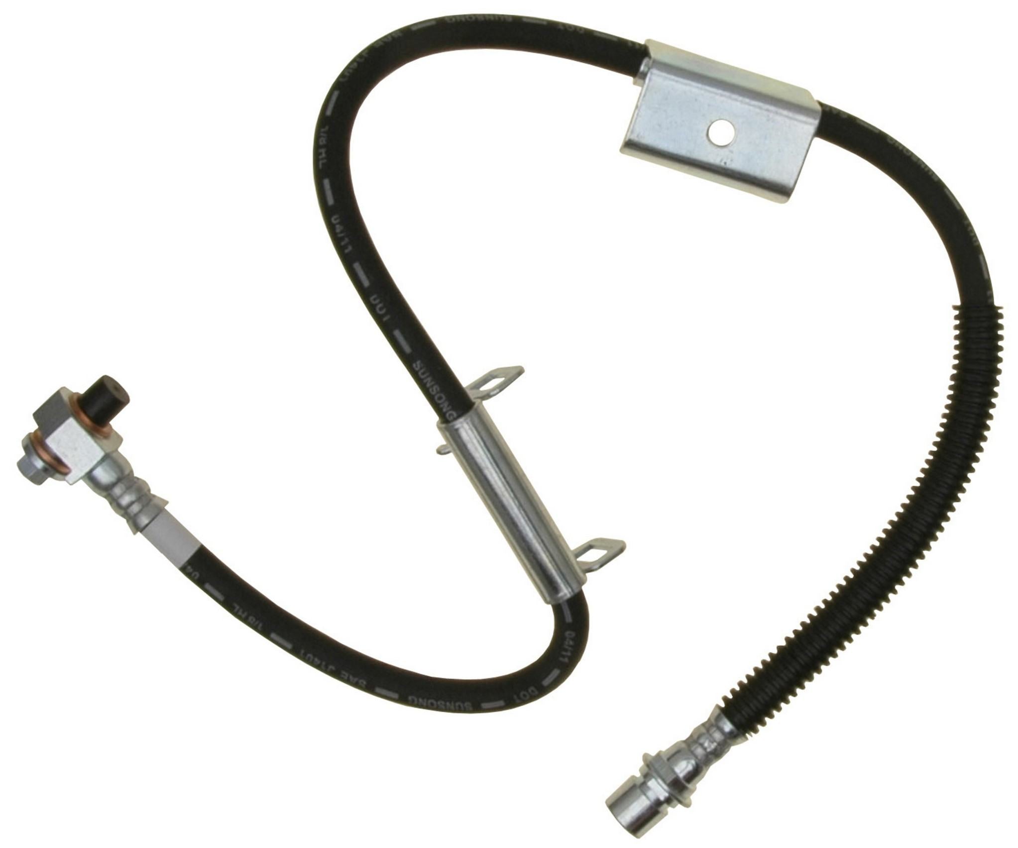 Raybestos Brakes Brake Hydraulic Hose  top view frsport BH382418