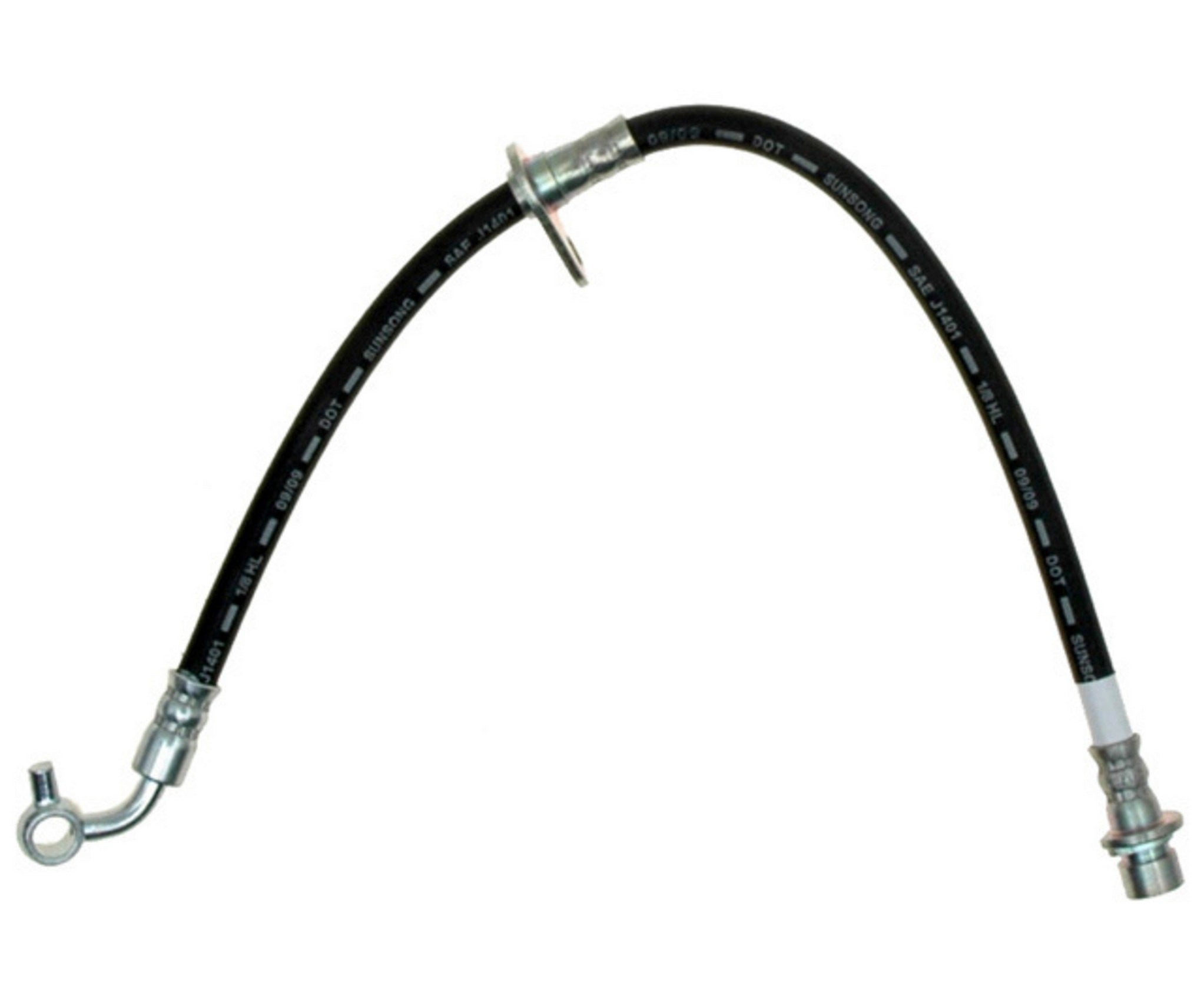 Raybestos Brakes Brake Hydraulic Hose  top view frsport BH382428