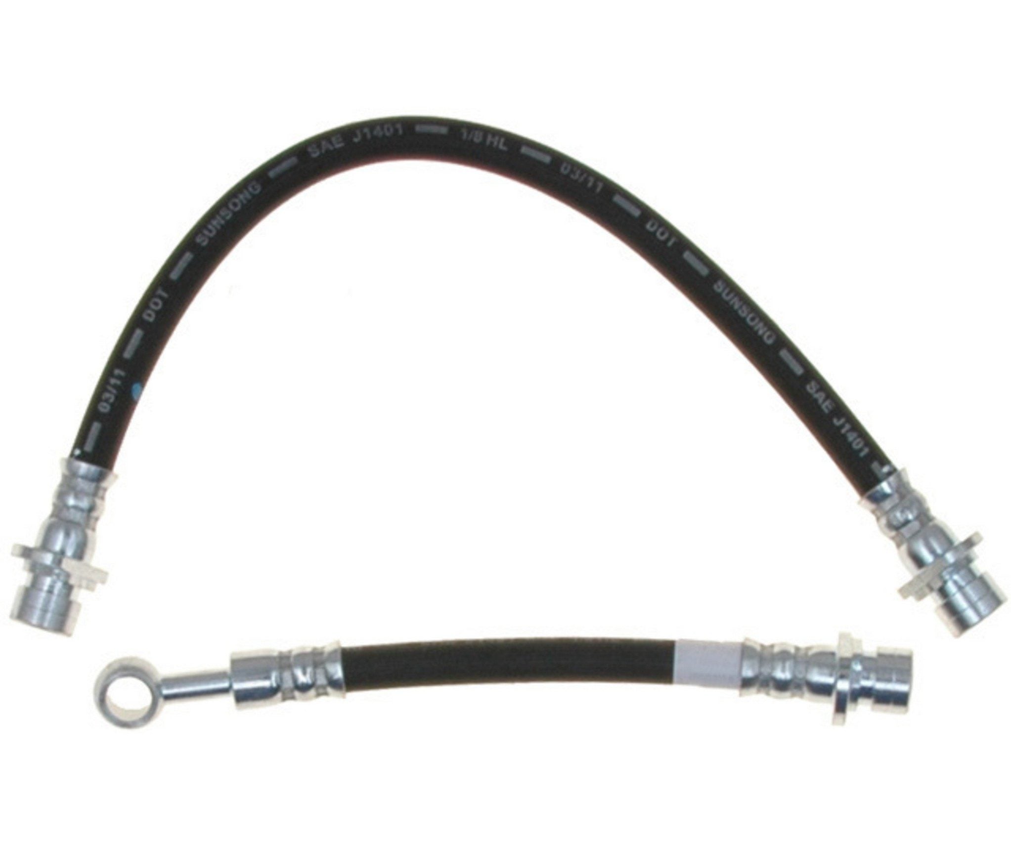 Raybestos Brakes Brake Hydraulic Hose  top view frsport BH382768