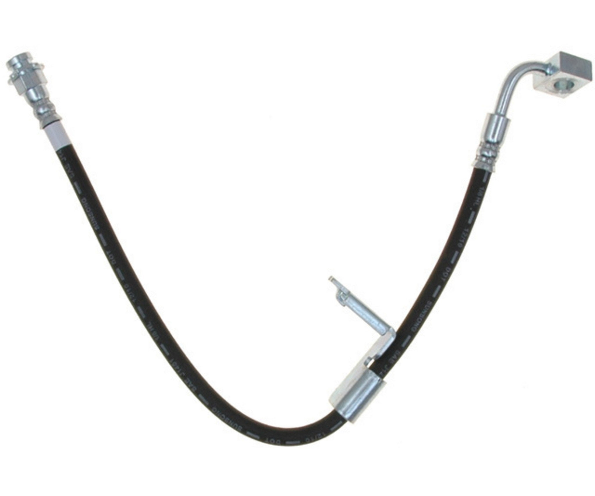 Raybestos Brakes Brake Hydraulic Hose  top view frsport BH382908