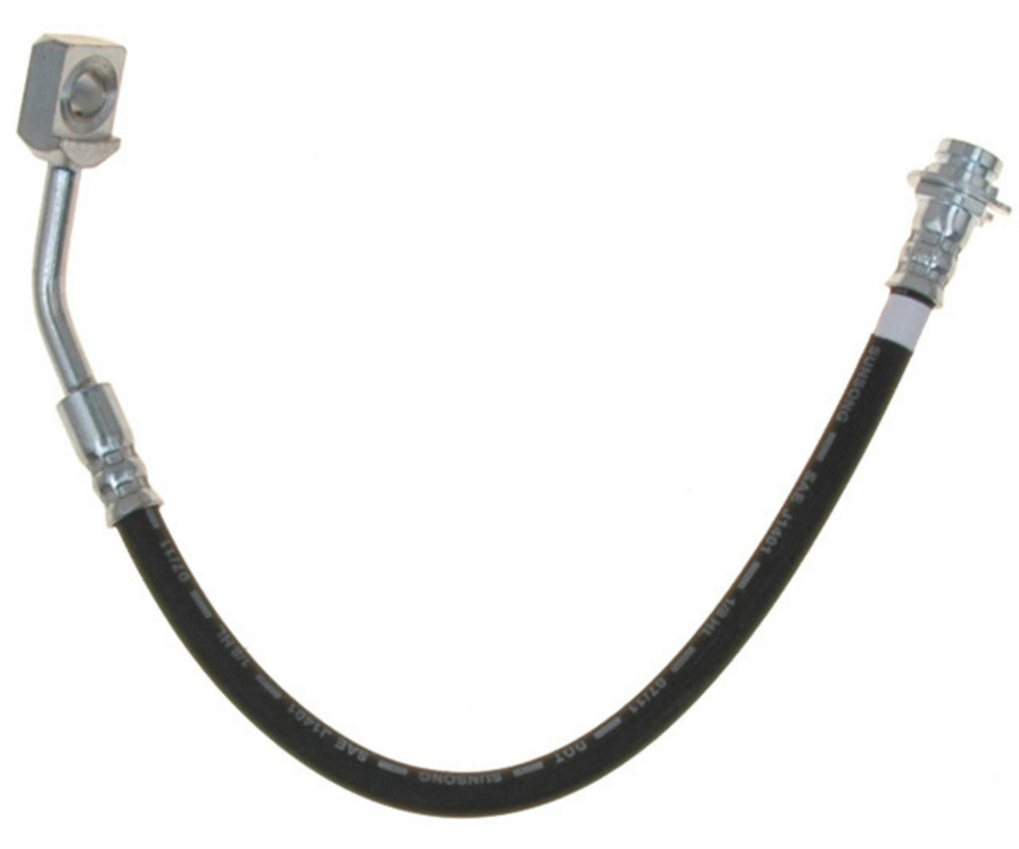 Raybestos Brakes Brake Hydraulic Hose  top view frsport BH383039