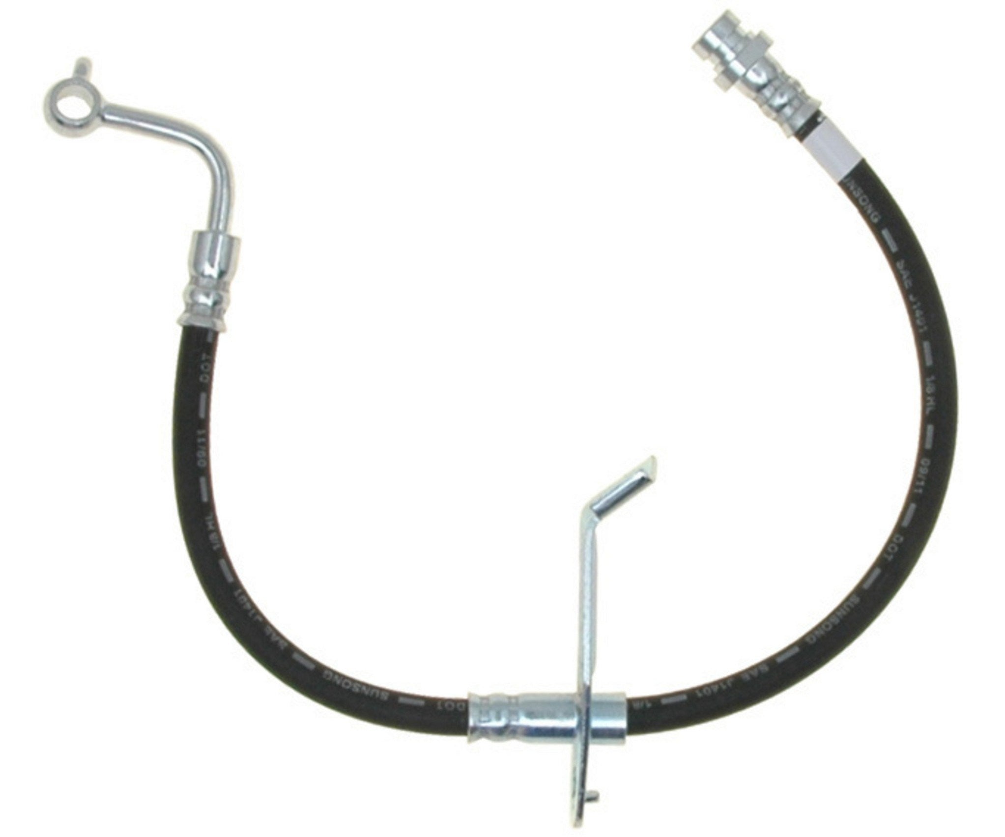 Raybestos Brakes Brake Hydraulic Hose  top view frsport BH383062