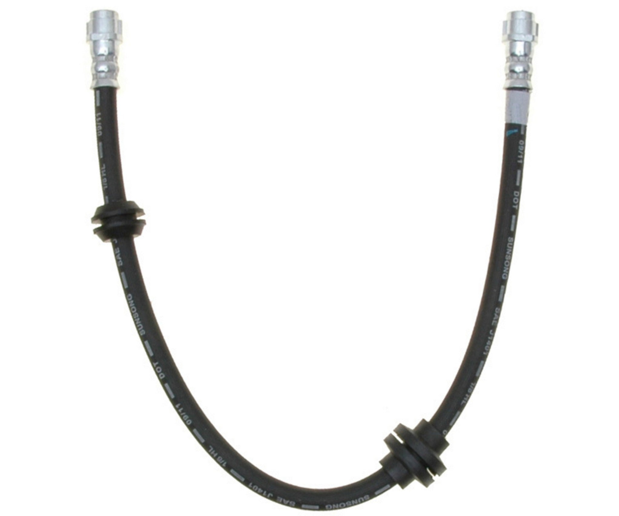 Raybestos Brakes Brake Hydraulic Hose  top view frsport BH383128