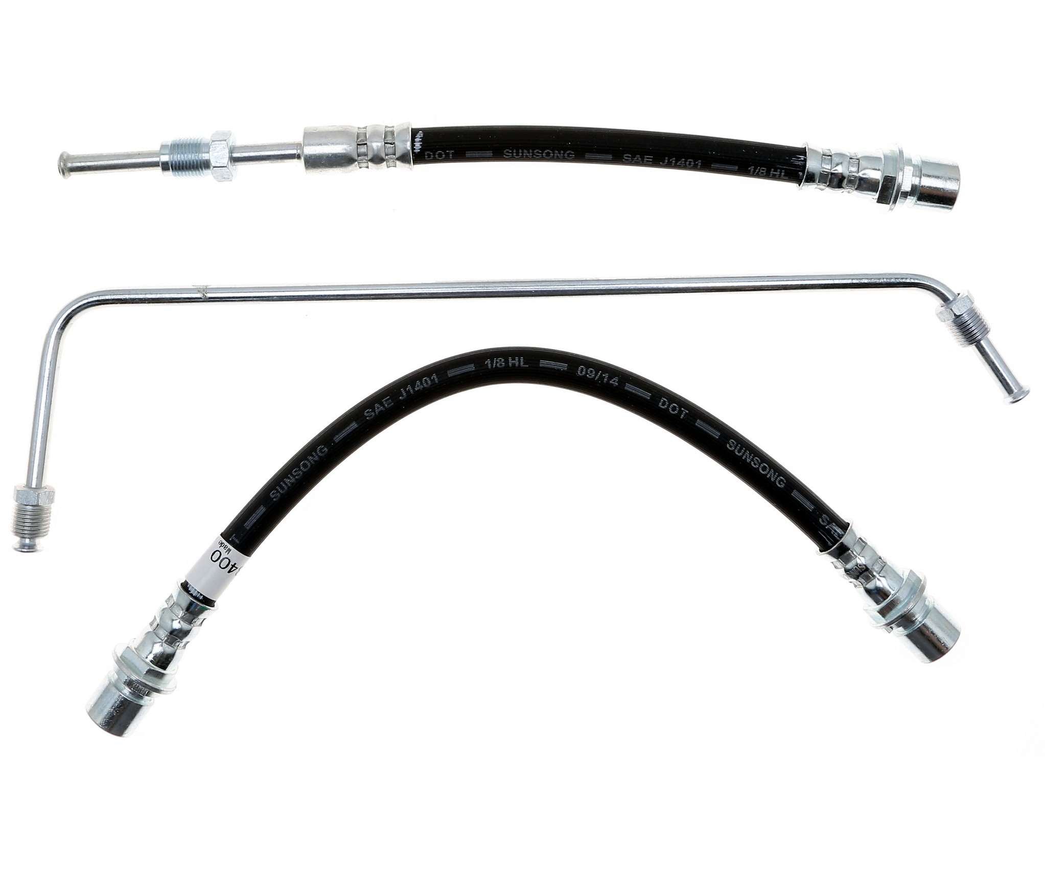 Raybestos Brakes Brake Hydraulic Hose  top view frsport BH383400