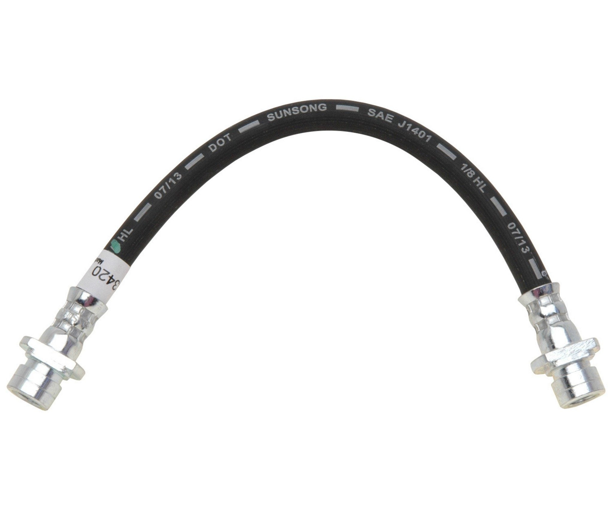 Raybestos Brakes Brake Hydraulic Hose  top view frsport BH383420