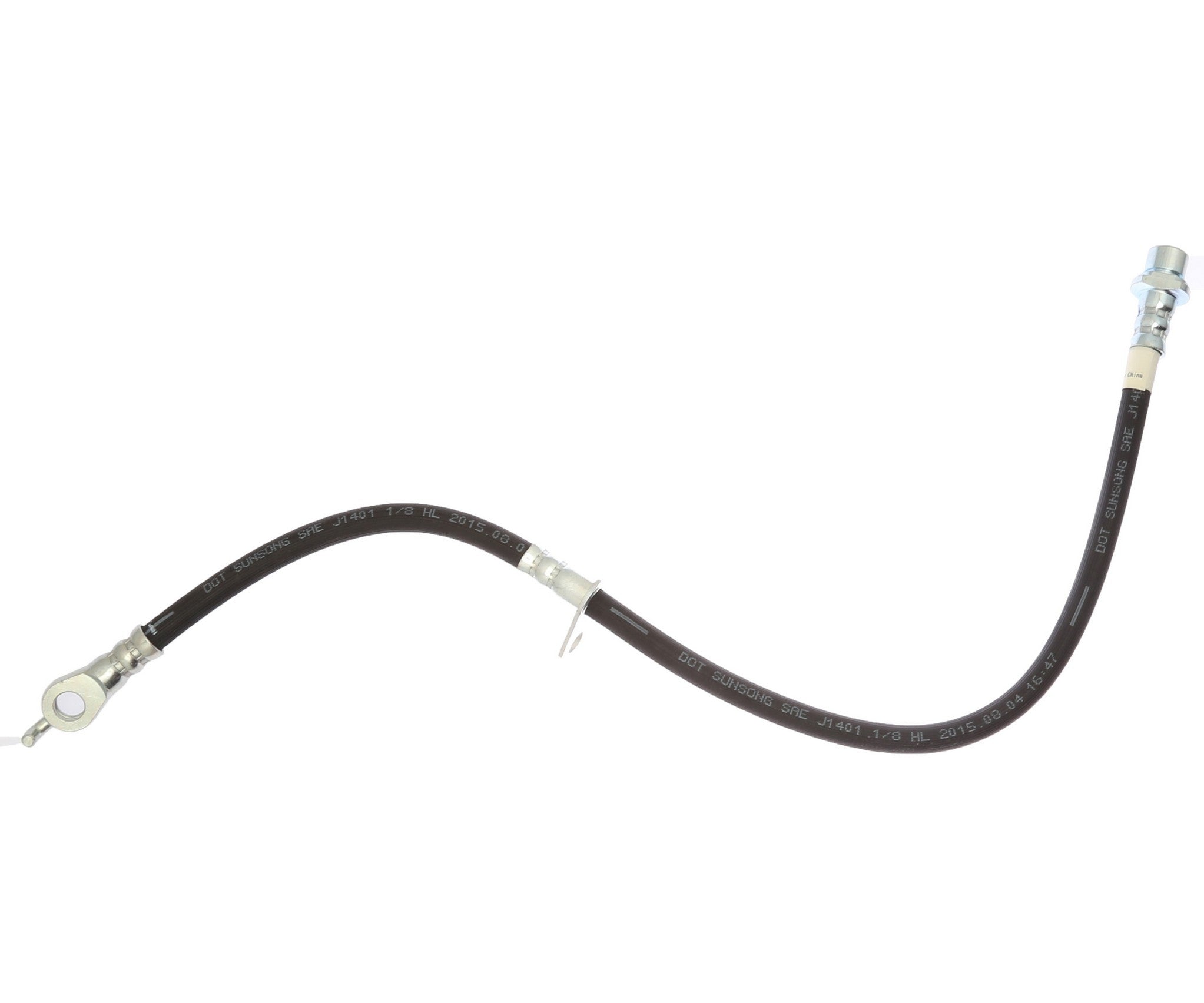 Raybestos Brakes Brake Hydraulic Hose  top view frsport BH383779