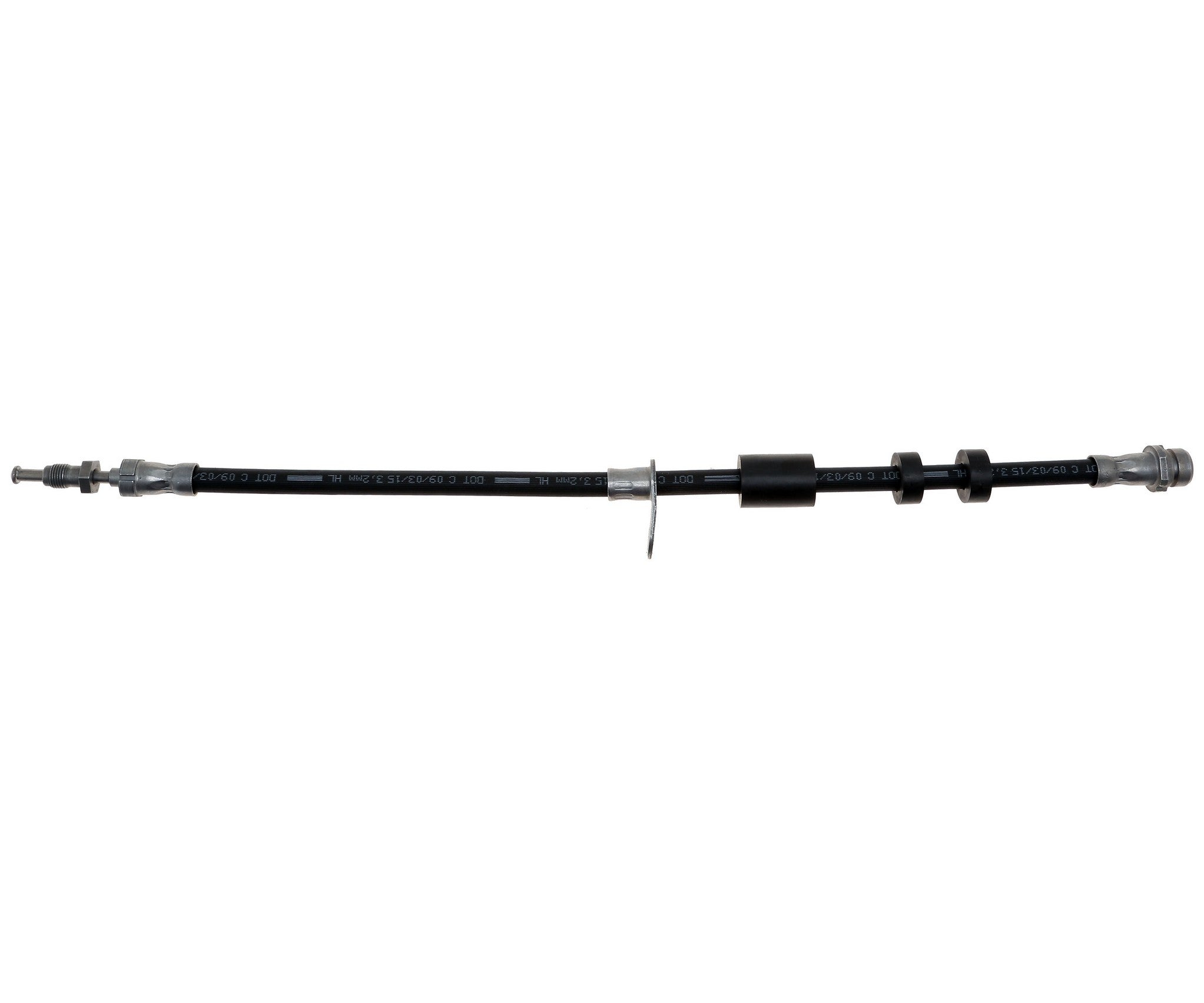 Raybestos Brakes Brake Hydraulic Hose  top view frsport BH383808