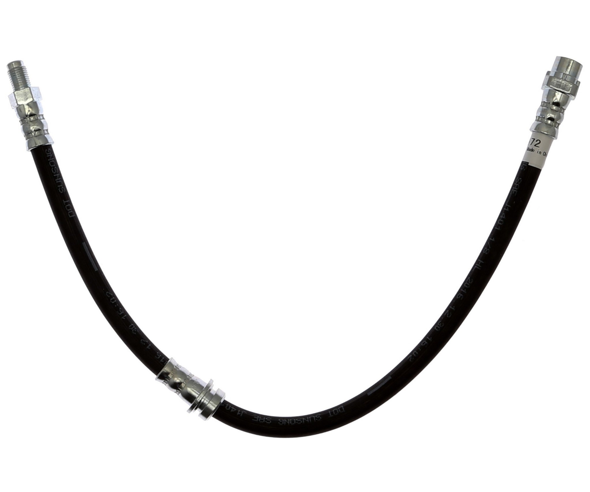 Raybestos Brakes Brake Hydraulic Hose  top view frsport BH383972