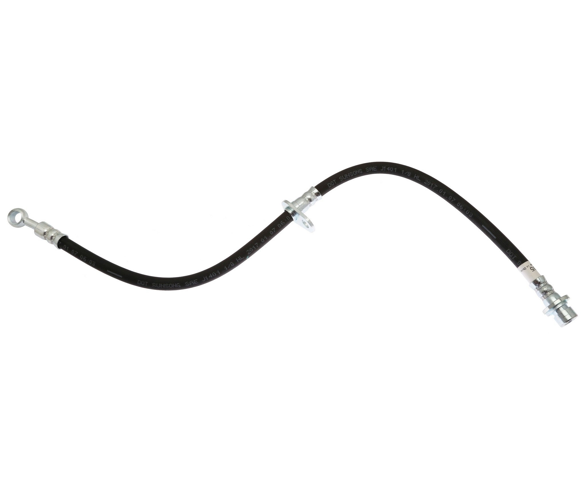 Raybestos Brakes Brake Hydraulic Hose  top view frsport BH383985