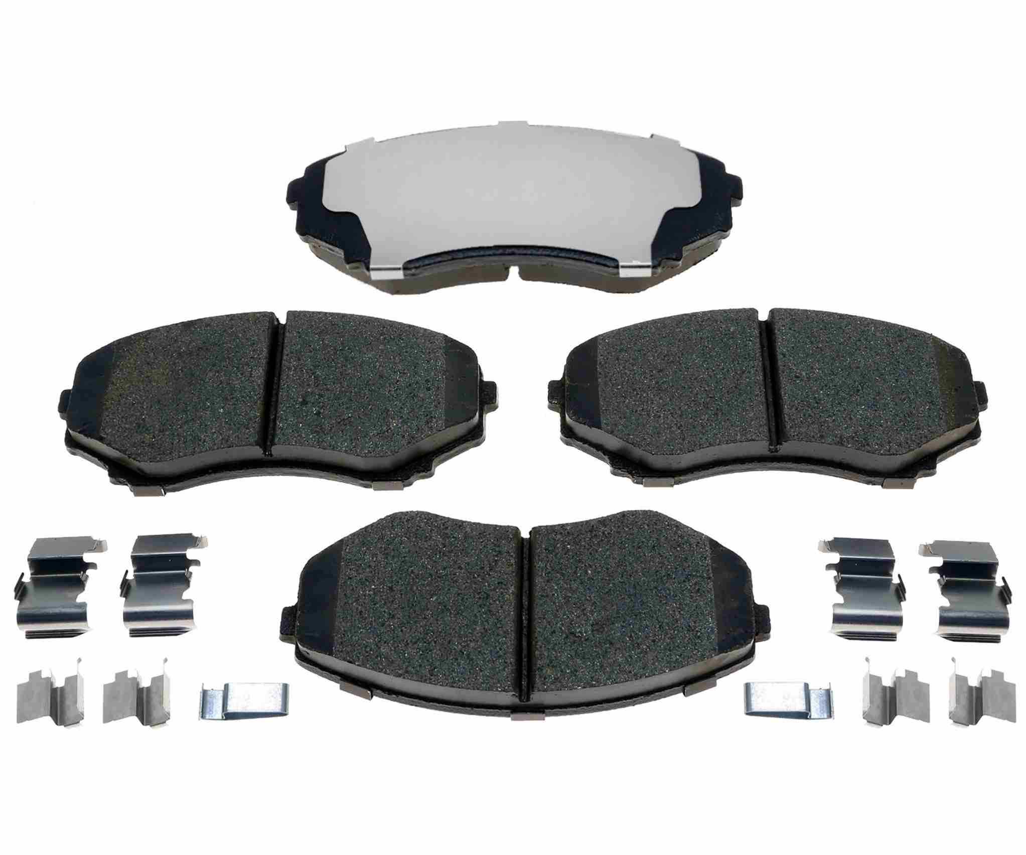 Raybestos Brakes Disc Brake Pad Set  top view frsport EHT1038H