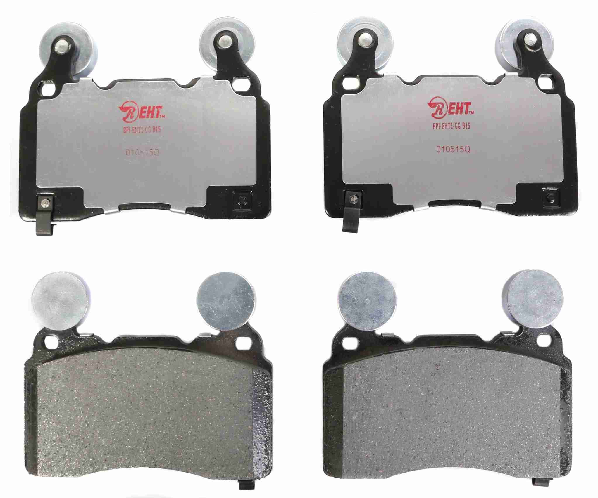 Raybestos Brakes Disc Brake Pad Set  top view frsport EHT1474