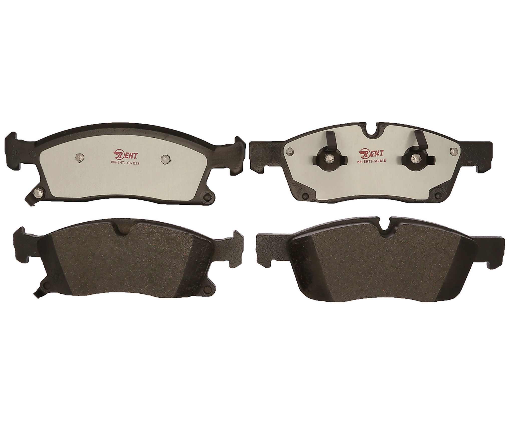 Raybestos Brakes Disc Brake Pad Set  top view frsport EHT1629