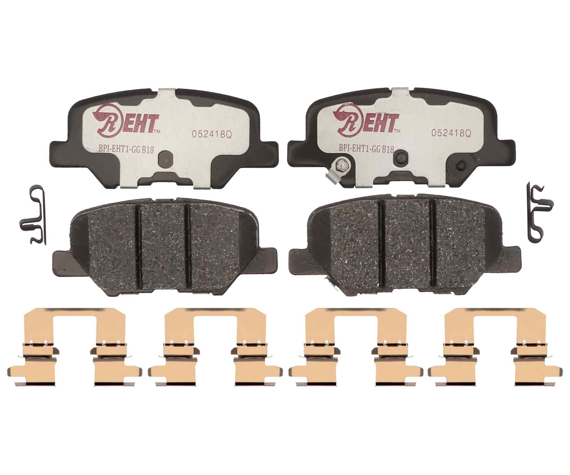 raybestos brakes disc brake pad set  frsport eht1679h