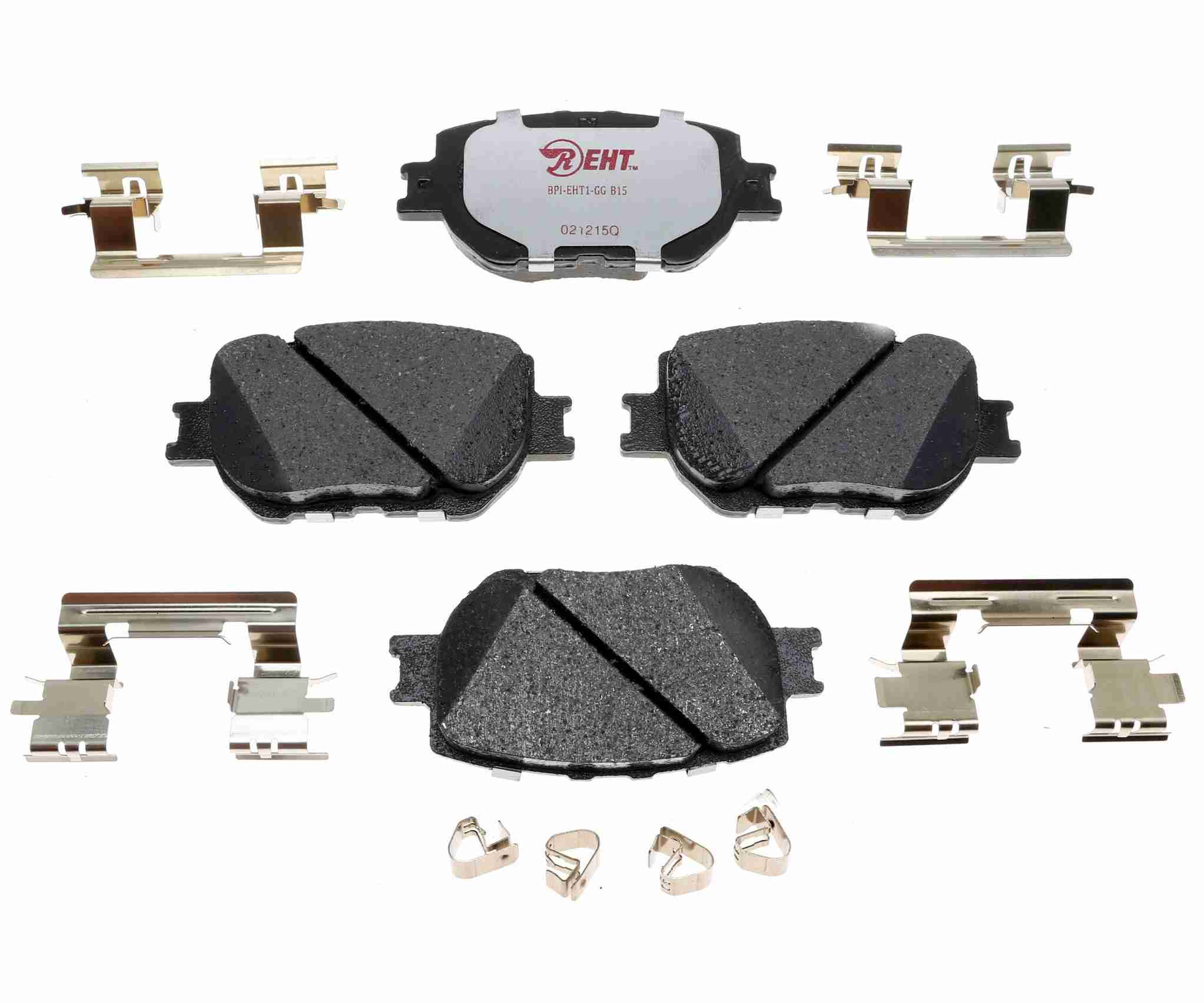 Raybestos Brakes Disc Brake Pad Set  top view frsport EHT1733H