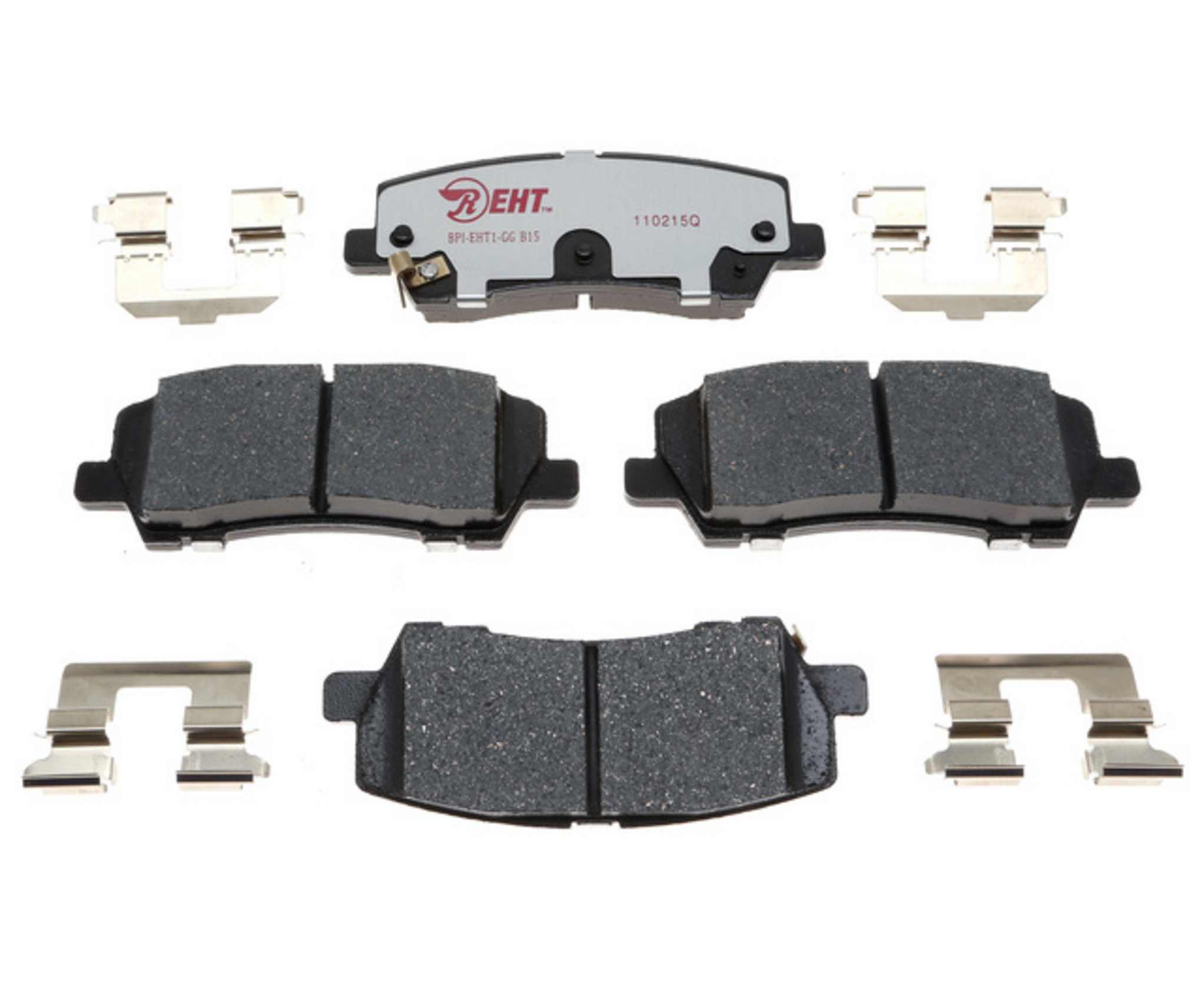 Raybestos Brakes Disc Brake Pad Set  top view frsport EHT1793AH