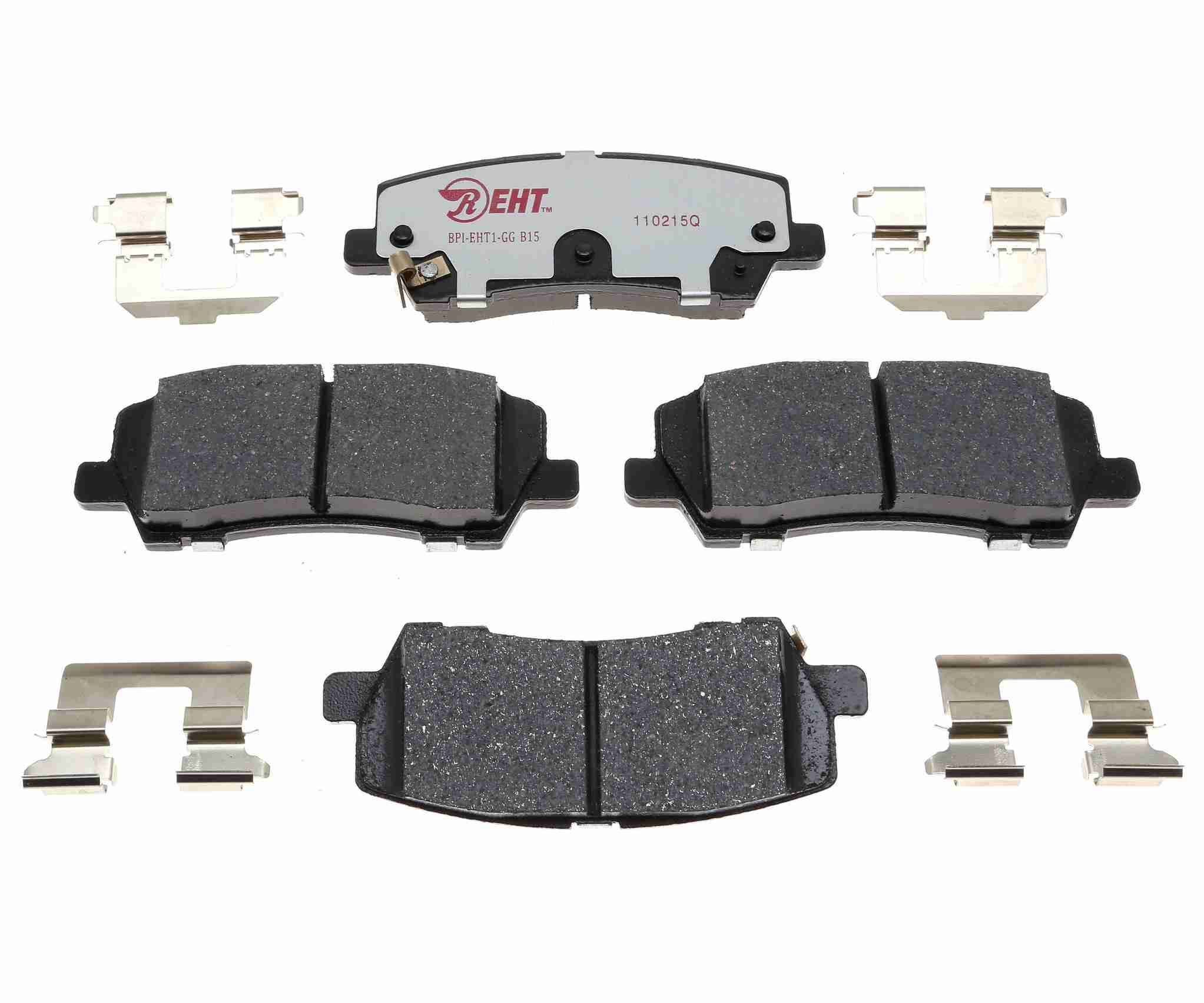 Raybestos Brakes Disc Brake Pad Set  top view frsport EHT1793H