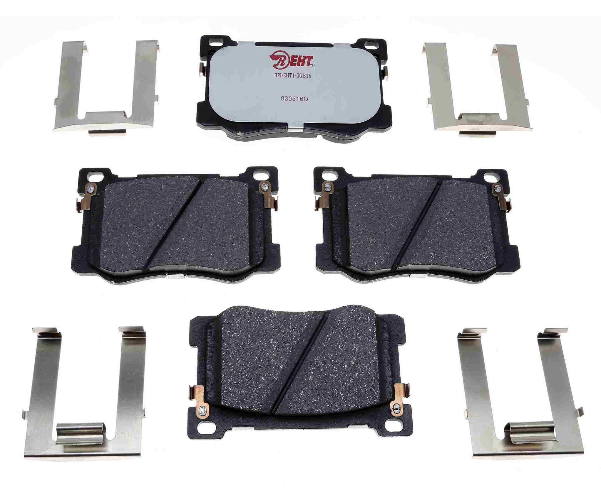 Raybestos Brakes Disc Brake Pad Set  top view frsport EHT1799H