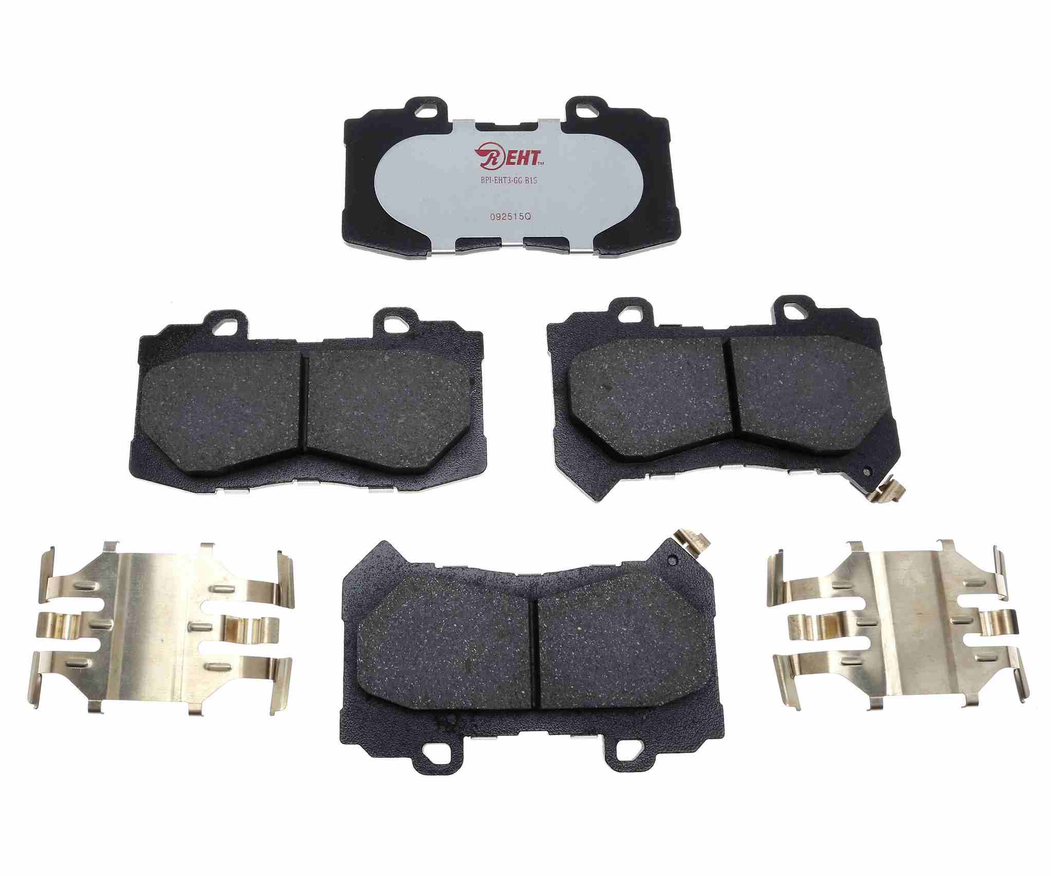 Raybestos Brakes Disc Brake Pad Set  top view frsport EHT1802H