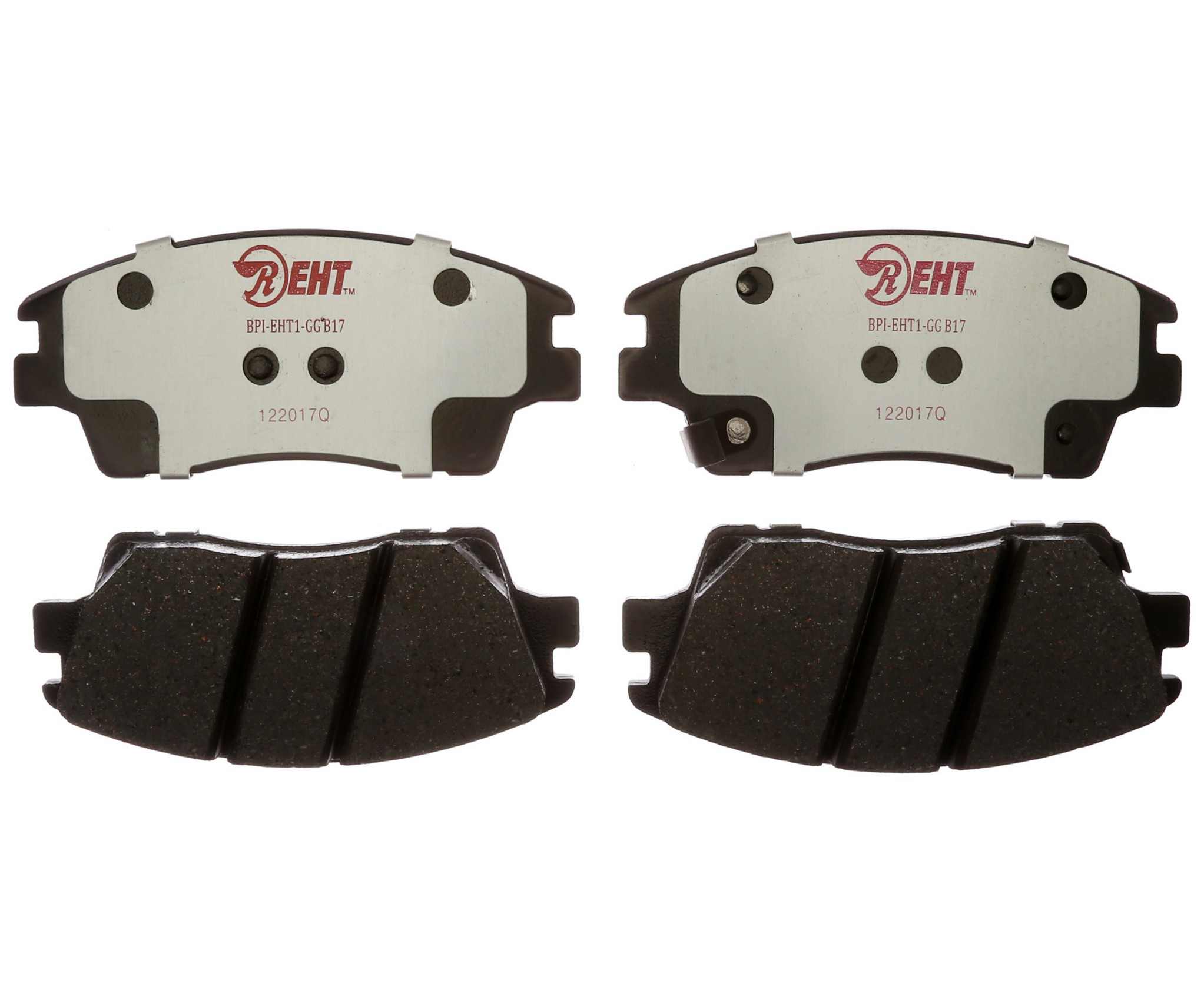 Raybestos Brakes Disc Brake Pad Set  top view frsport EHT1847H