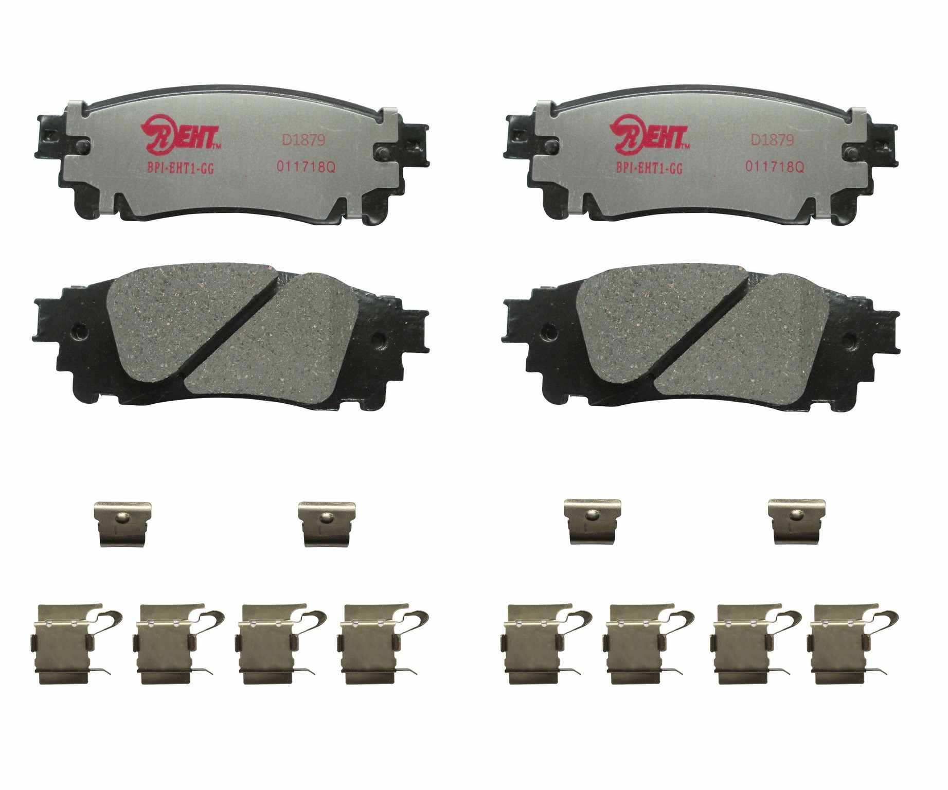 raybestos brakes disc brake pad set  frsport eht1879h