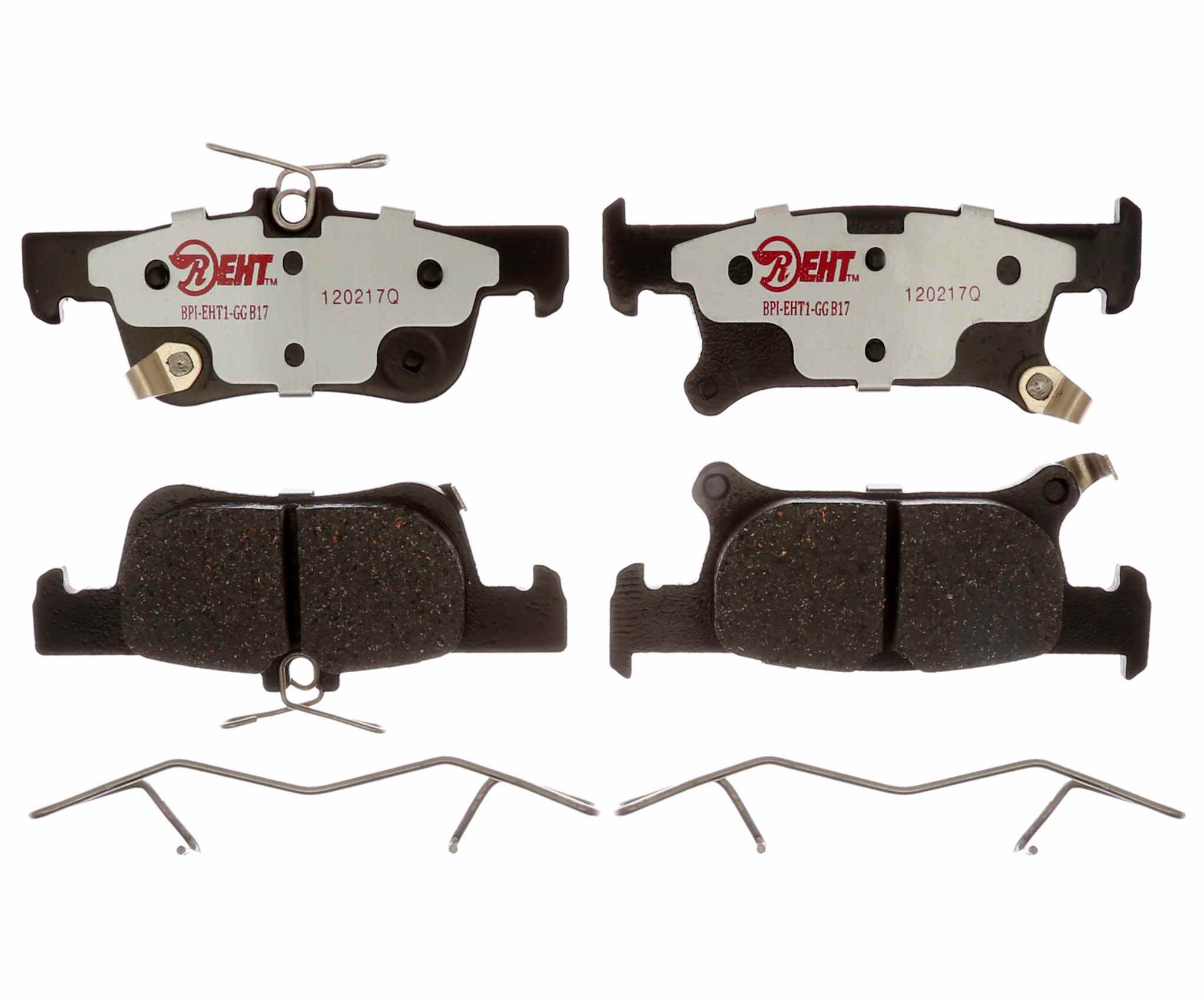 Raybestos Brakes Disc Brake Pad Set  top view frsport EHT2025H