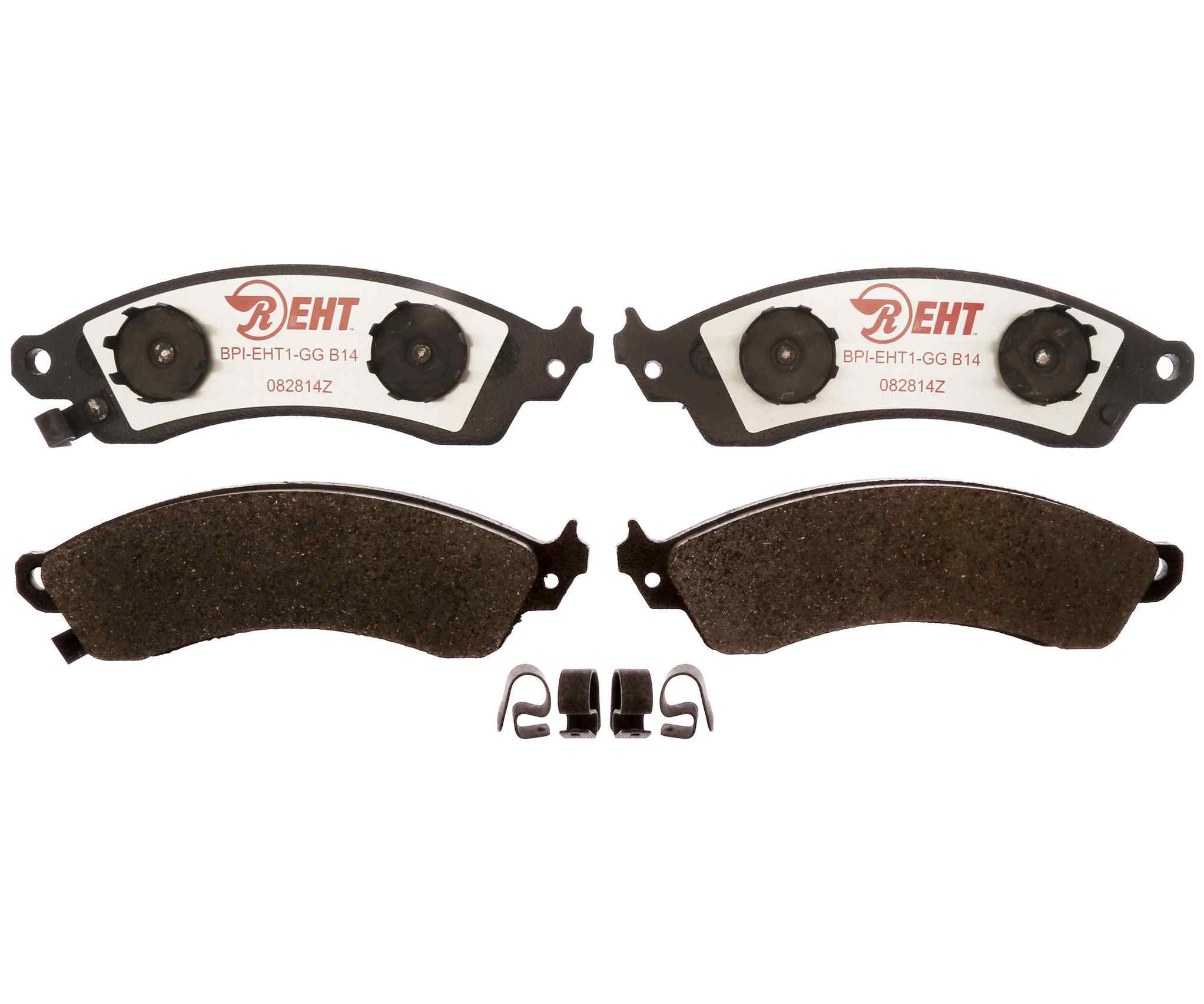 Raybestos Brakes Disc Brake Pad Set  top view frsport EHT412H