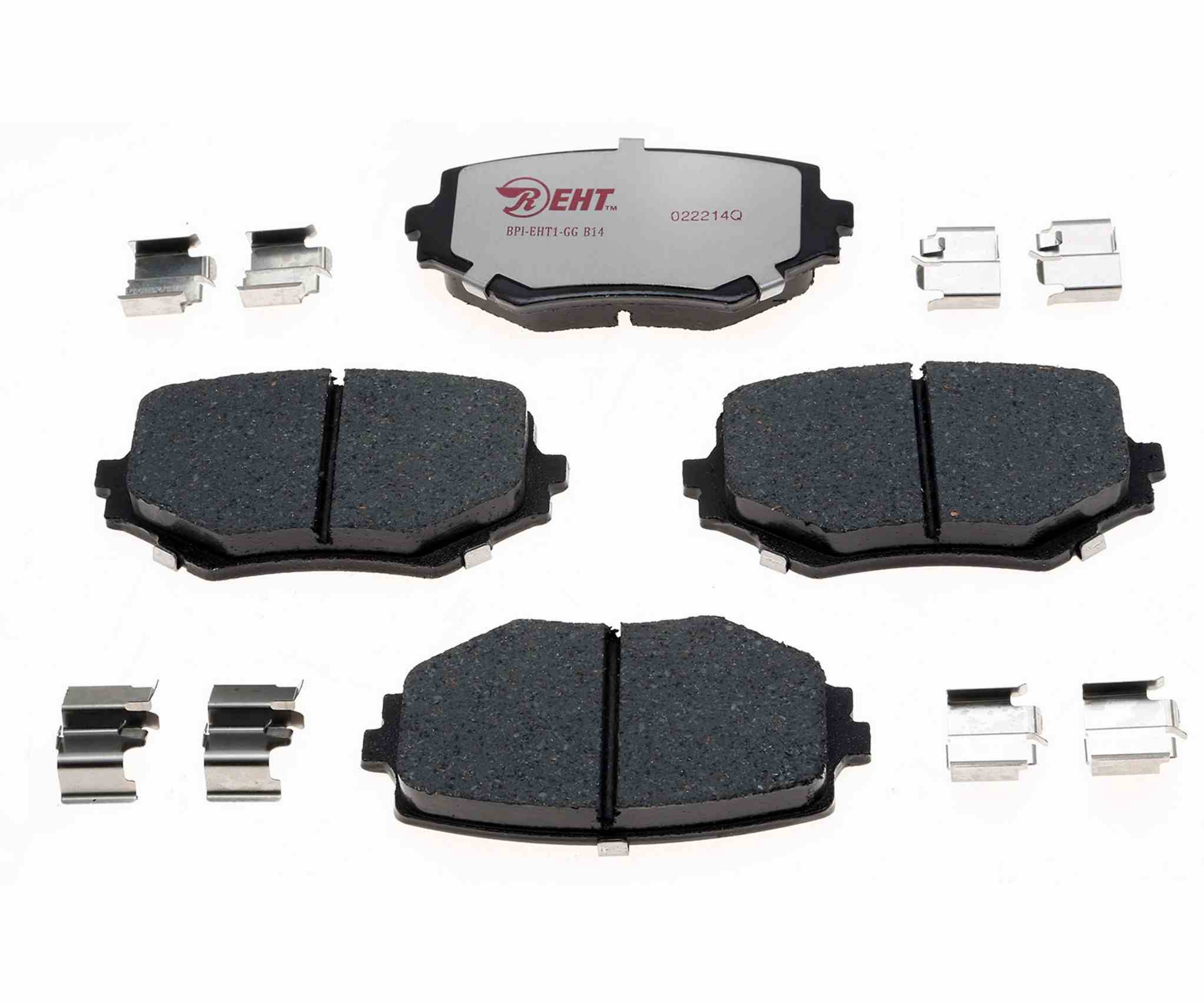 Raybestos Brakes Disc Brake Pad Set  top view frsport EHT680H