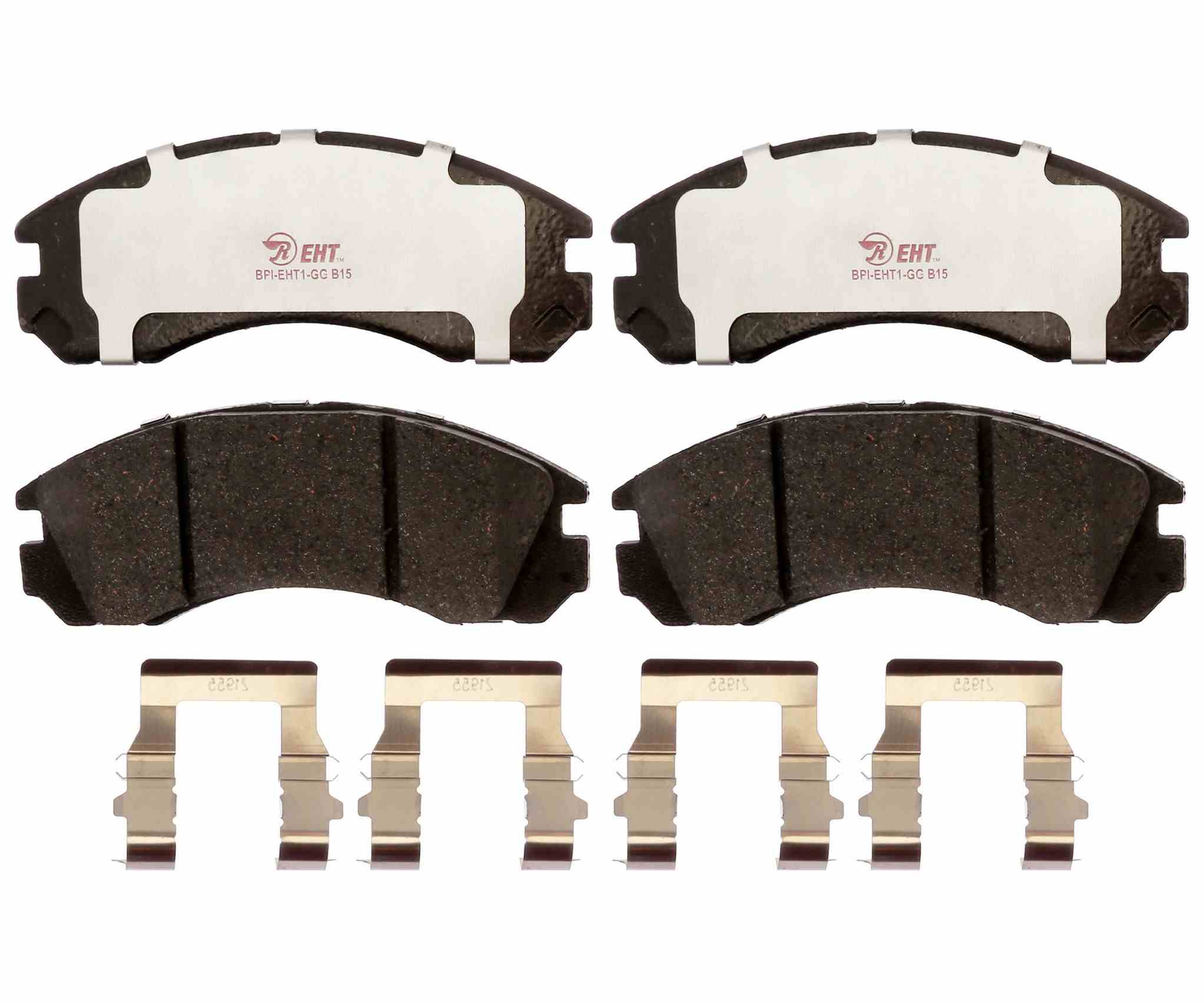 Raybestos Brakes Disc Brake Pad Set  top view frsport EHT723H