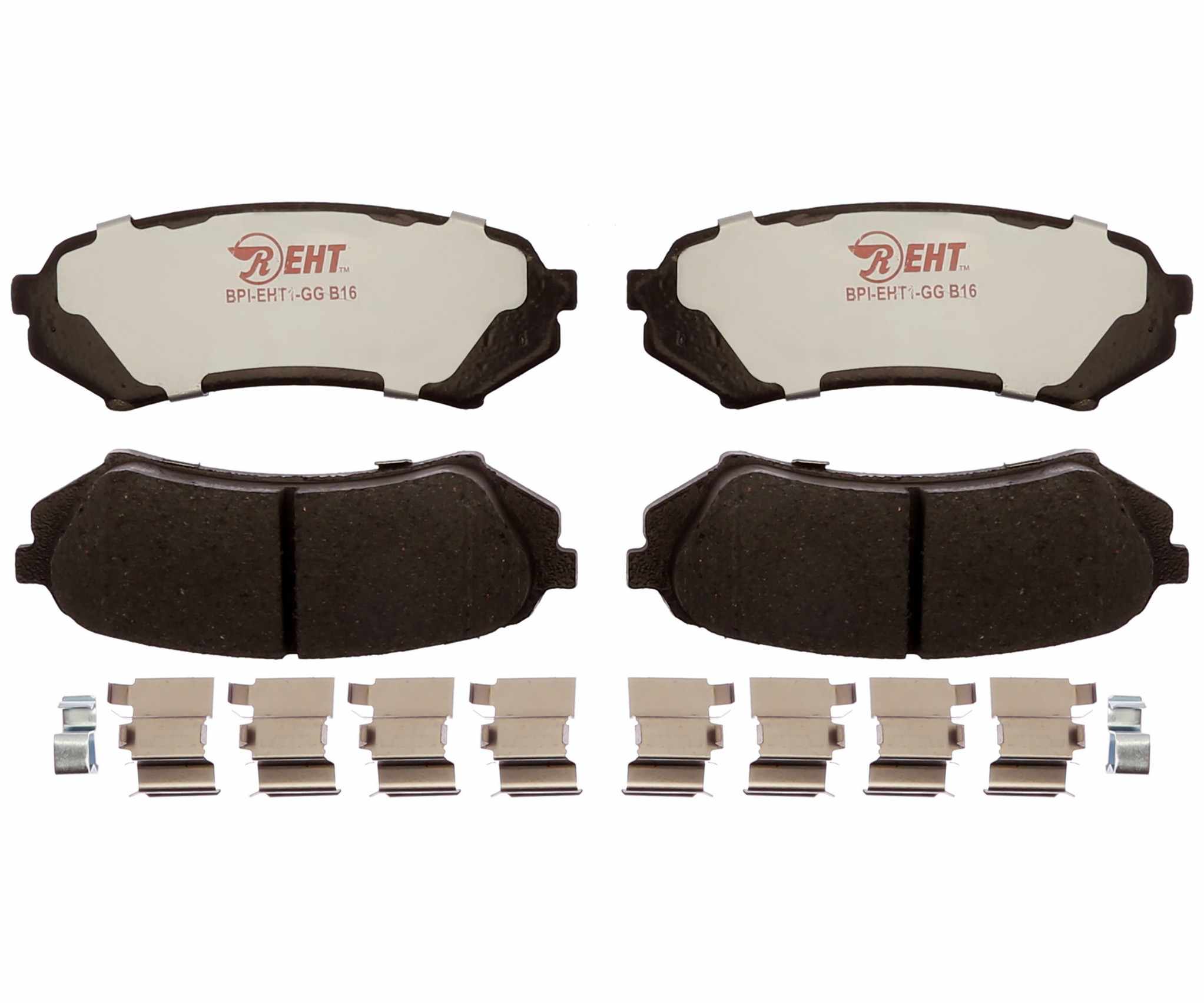 Raybestos Brakes Disc Brake Pad Set  top view frsport EHT773H