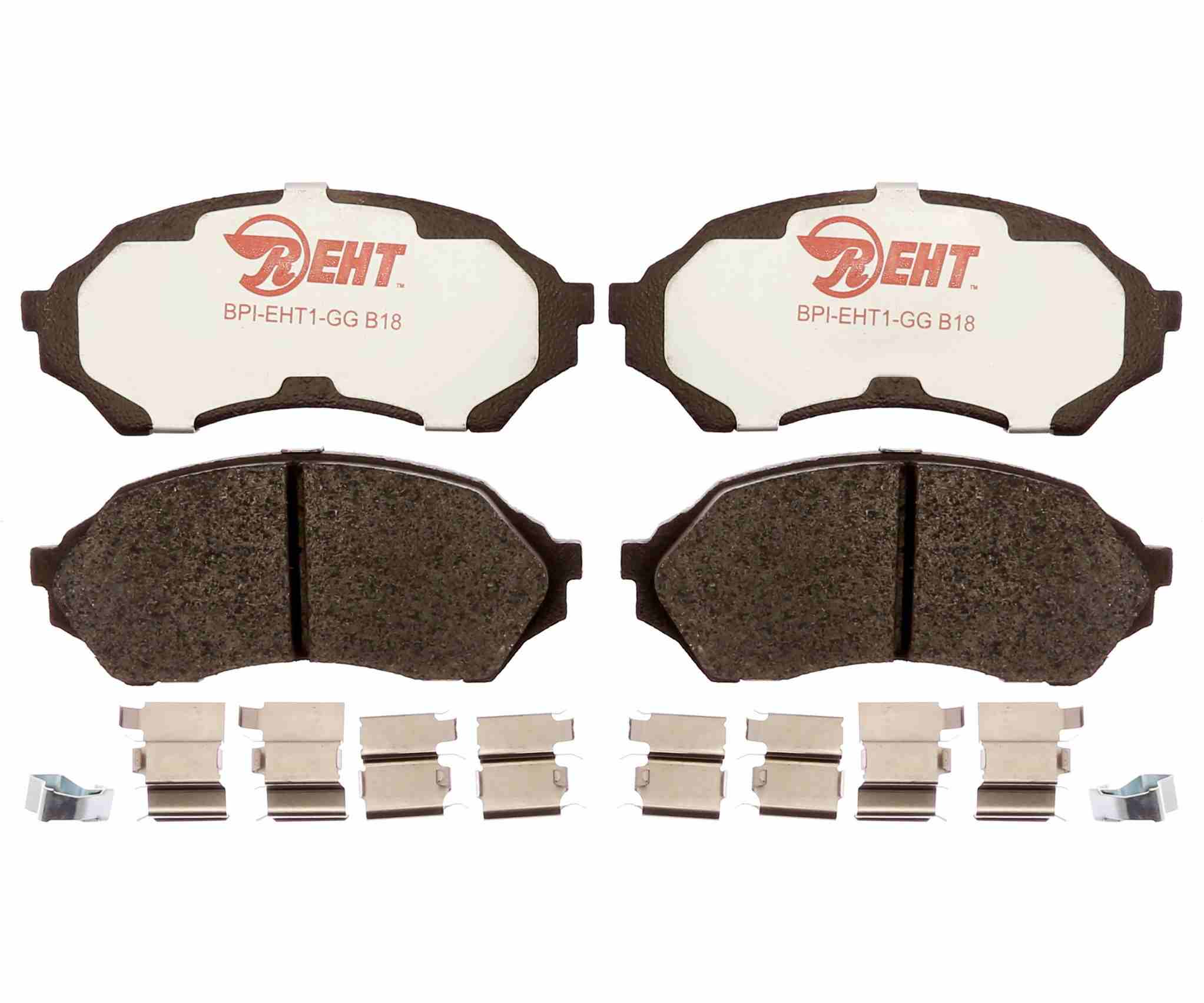 Raybestos Brakes Disc Brake Pad Set  top view frsport EHT798H