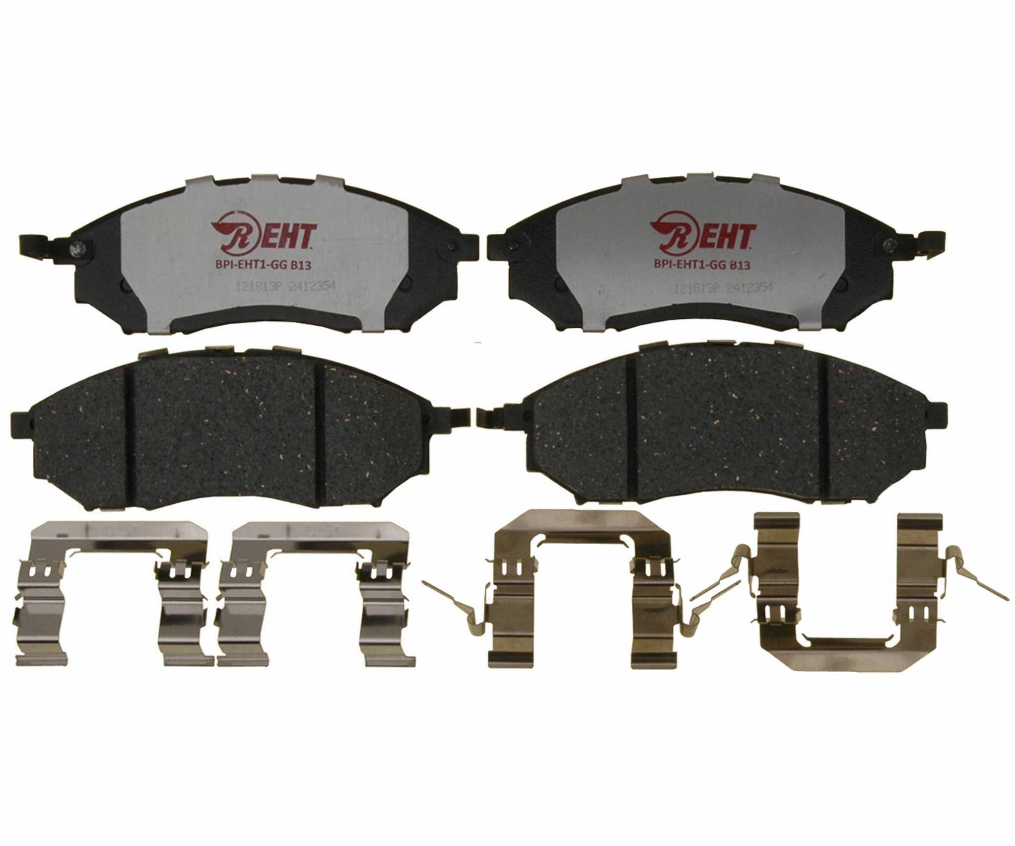 Raybestos Brakes Disc Brake Pad Set  top view frsport EHT888H