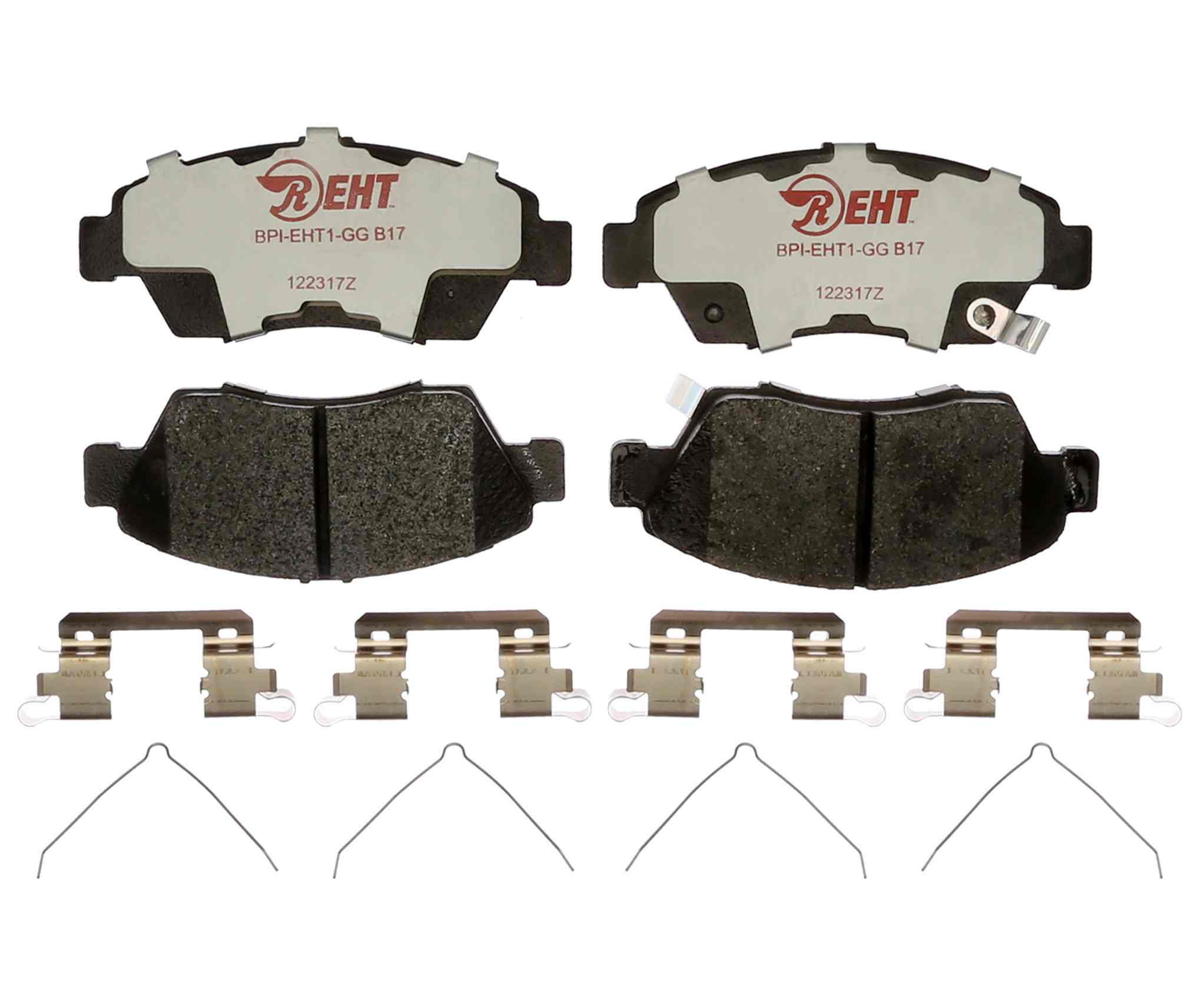 Raybestos Brakes Disc Brake Pad Set  top view frsport EHT948AH