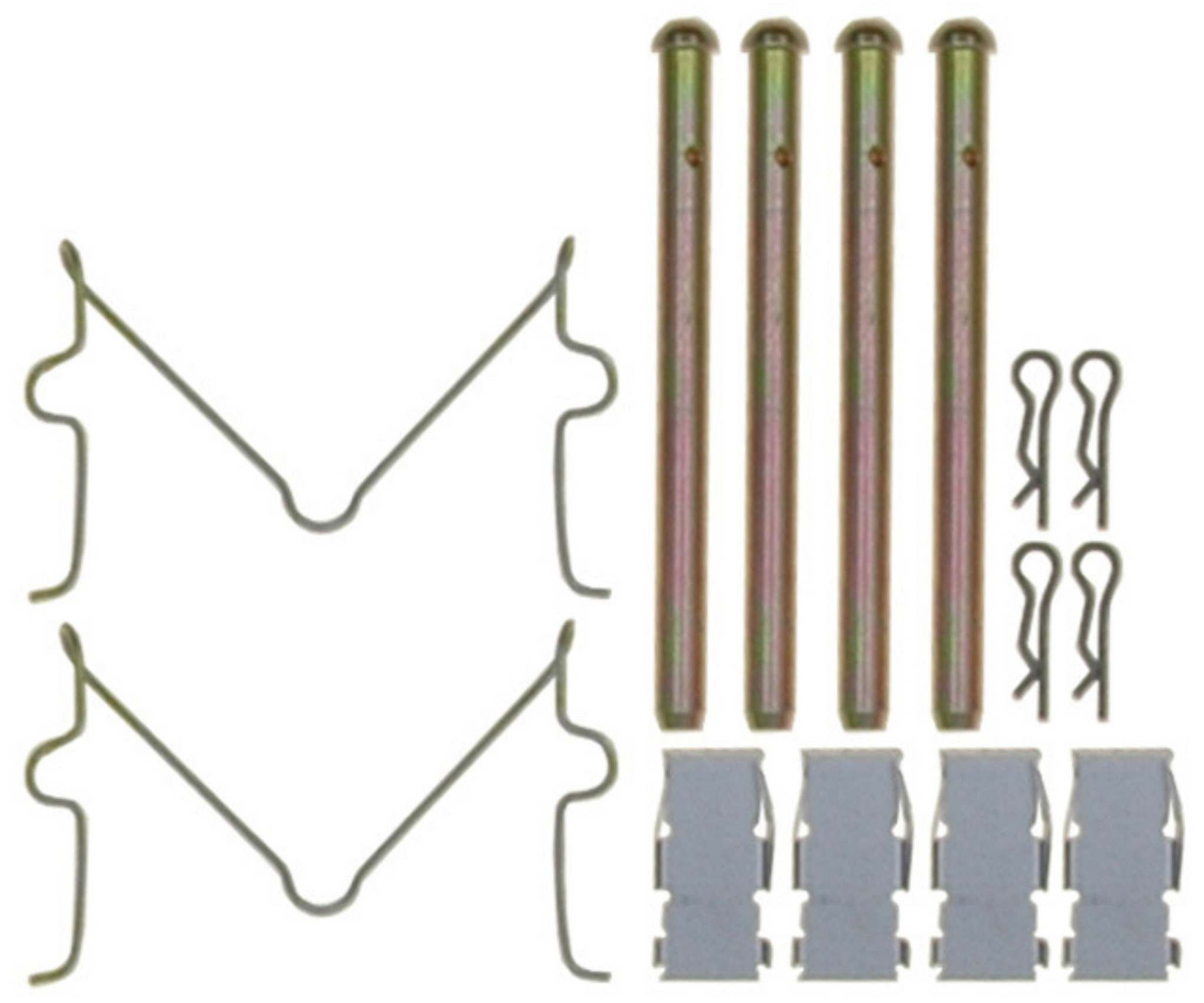 Raybestos Brakes Disc Brake Hardware Kit  top view frsport H15729A