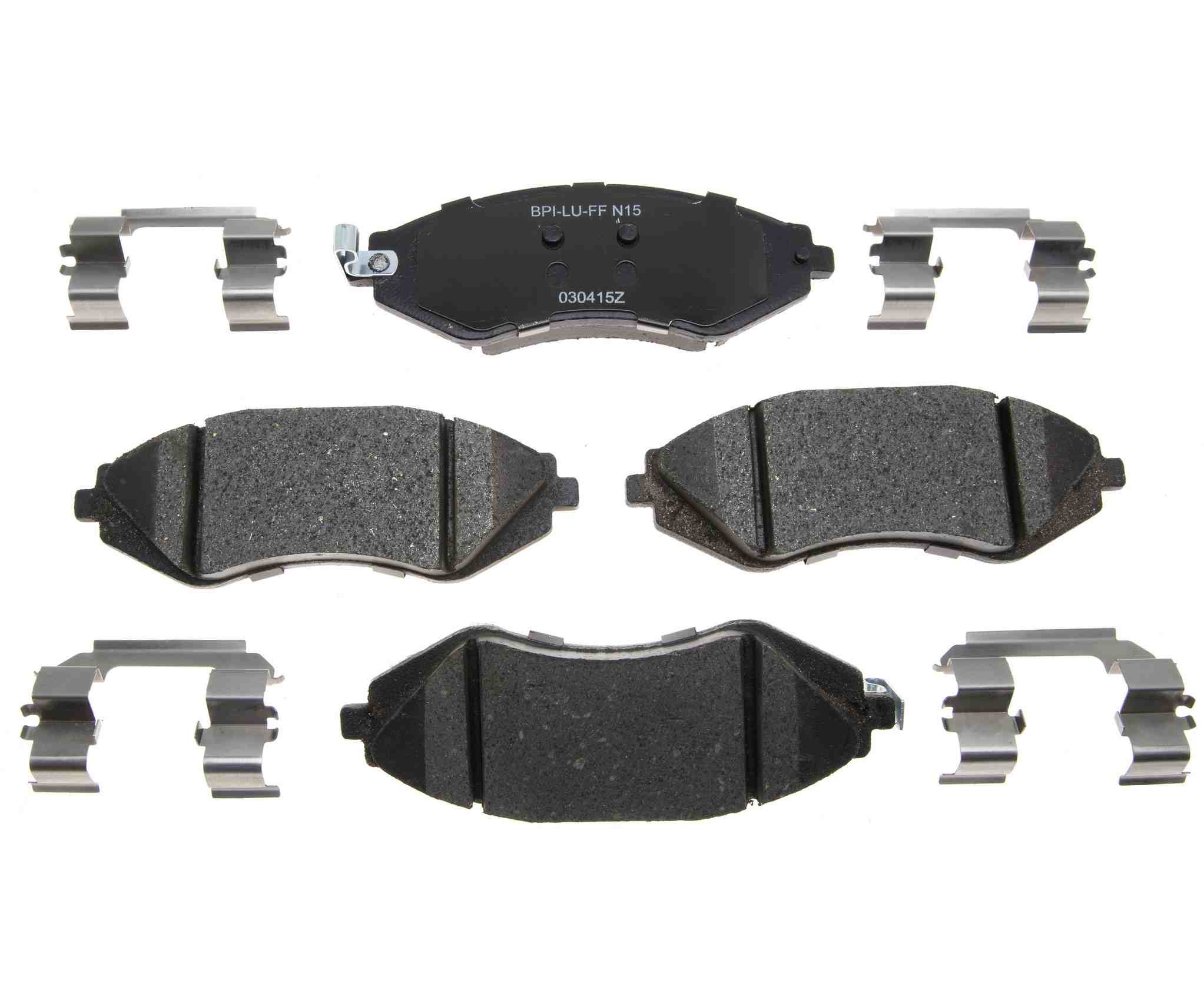 Raybestos Brakes Disc Brake Pad Set  top view frsport MGD1035CH