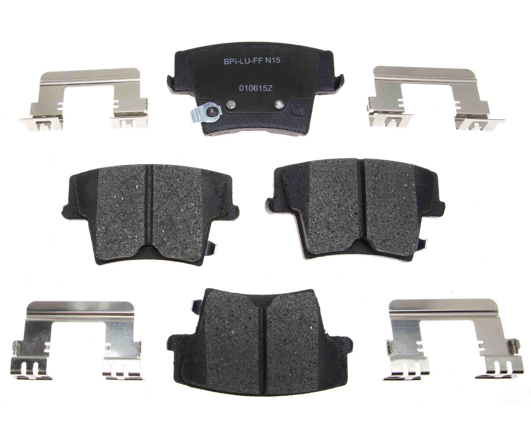 Raybestos Brakes Disc Brake Pad Set  top view frsport MGD1057ACH