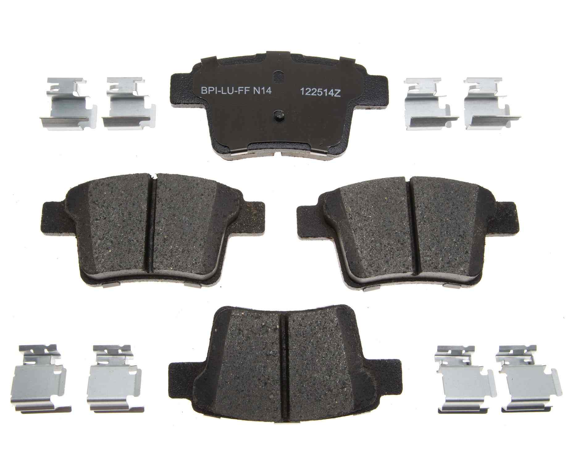 raybestos brakes disc brake pad set  frsport mgd1071ch