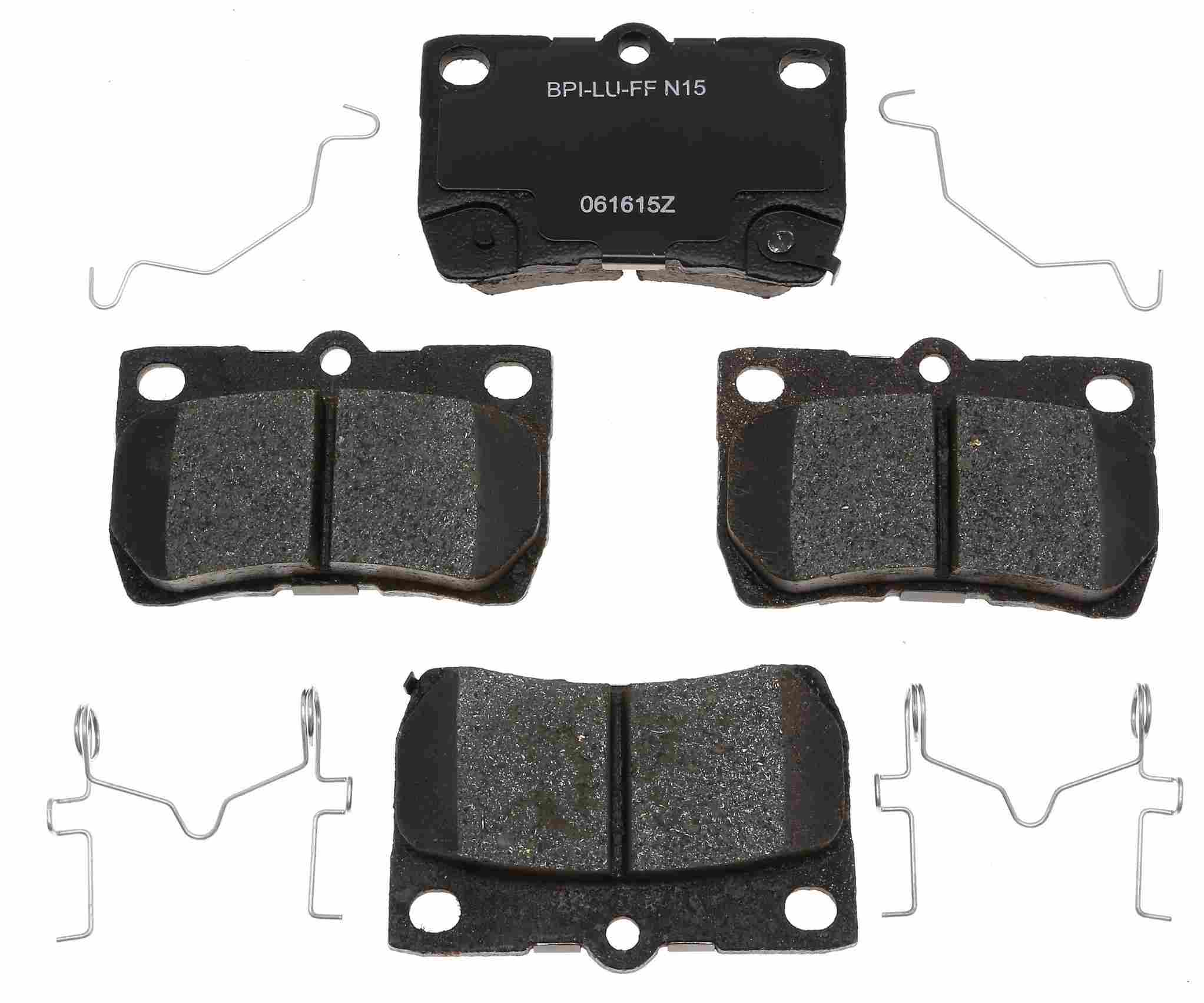 Raybestos Brakes Disc Brake Pad Set  top view frsport MGD1113CH